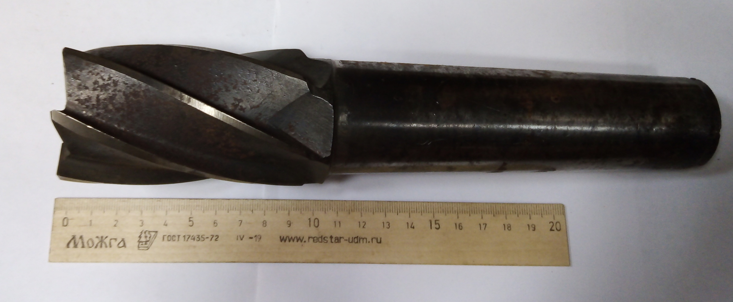Фреза Концевая d 55х90 к/х Z=6 КМ5 Р6М5