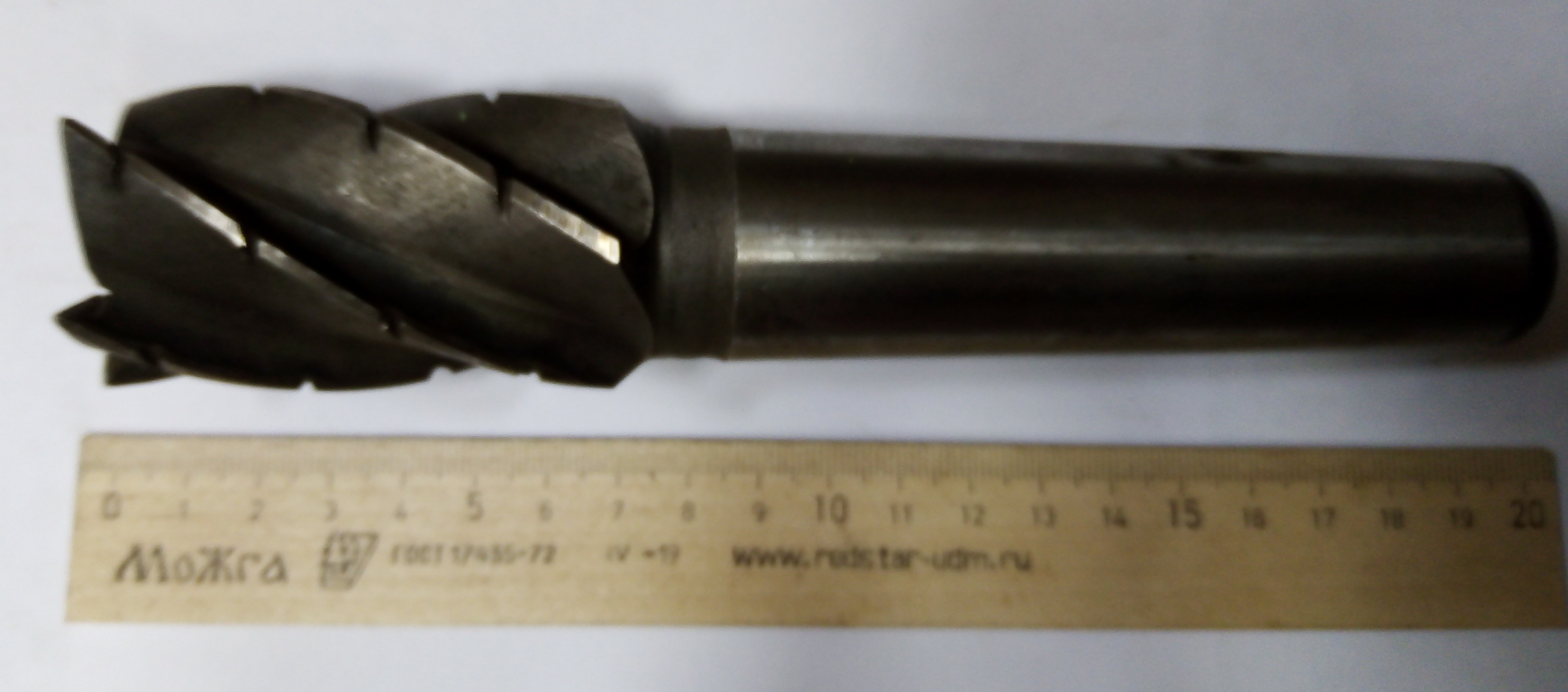 Фреза Концевая d 40х65 к/х Z=5 КМ4 Р18 (черновая)