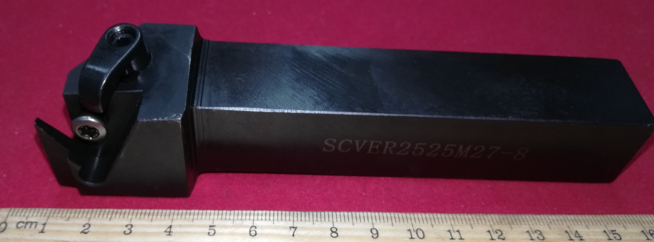 Державка резьбовая наружная SCVER 2525 M27-8