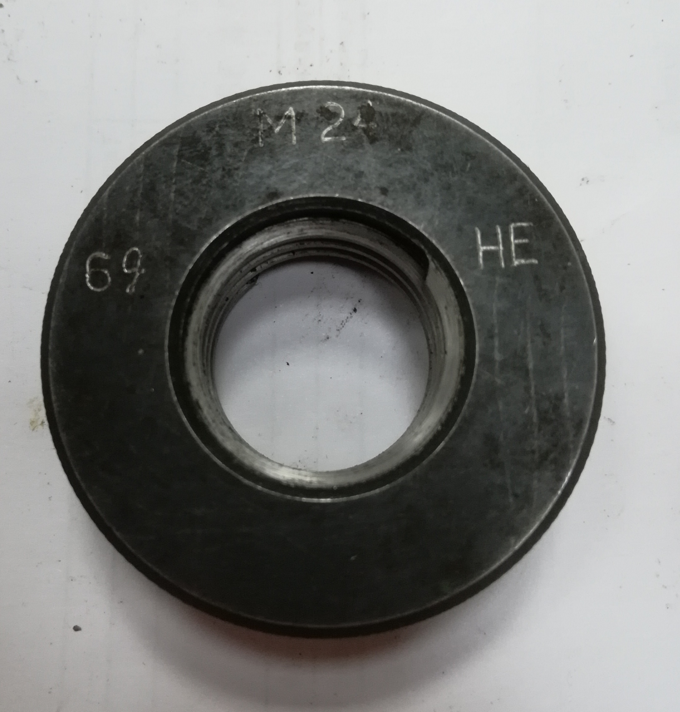 Кольцо резьбовое М24,0 6g НЕ