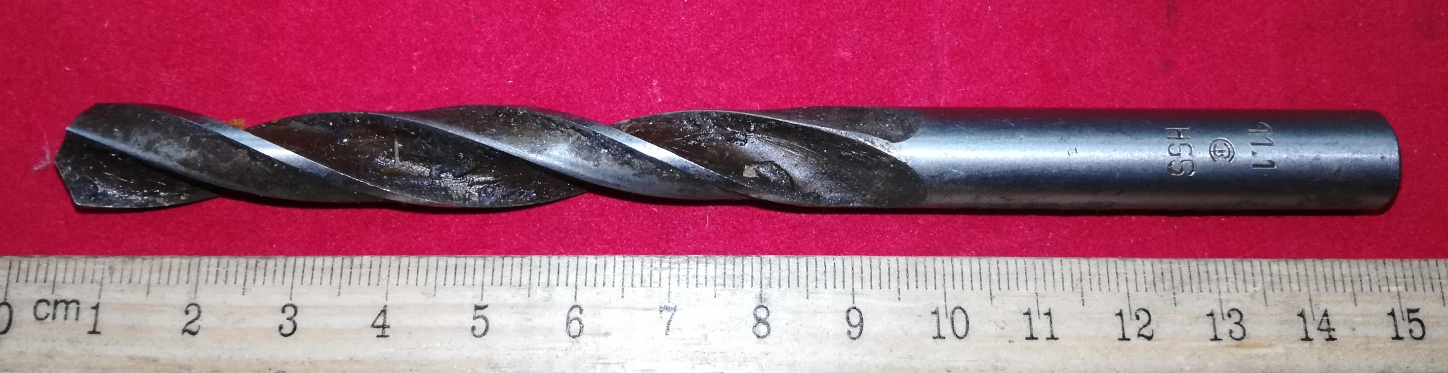 Сверло d 11,1 ц/х Р6М5