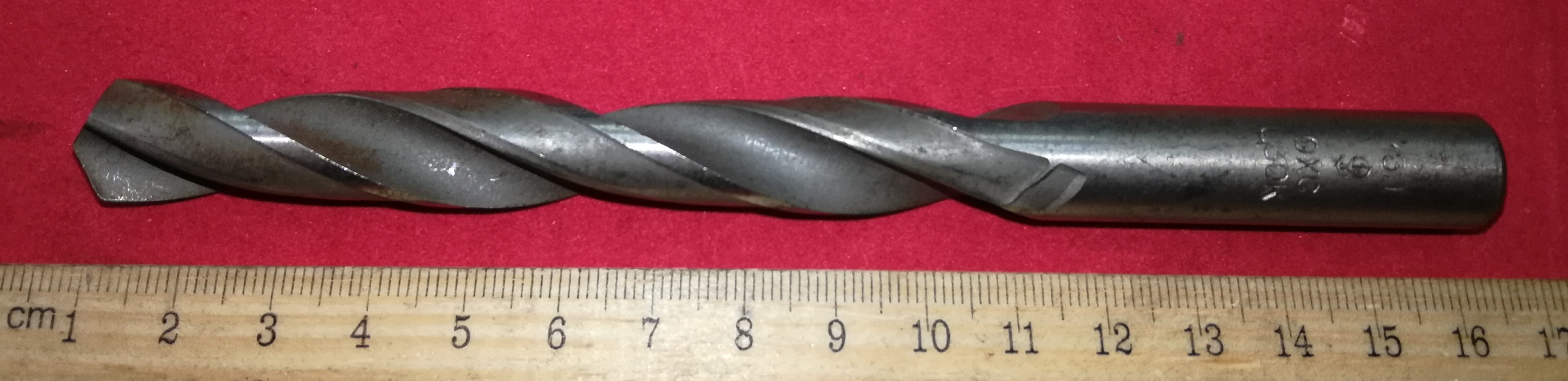 Сверло d 13,1 ц/х 9ХС (к-т из 2х шт)