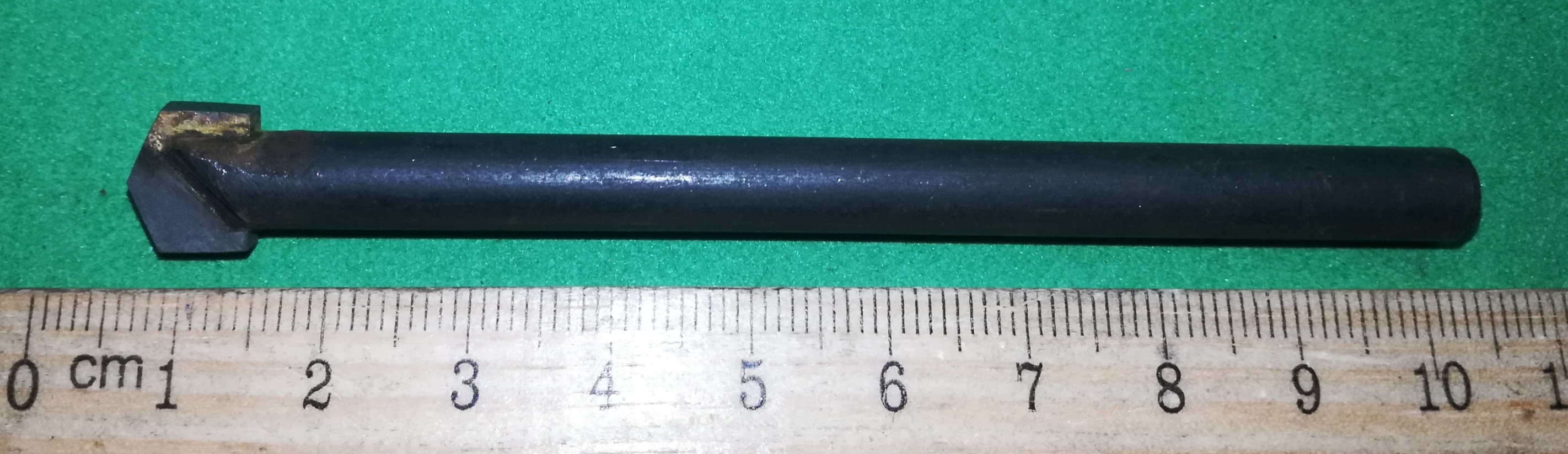 Сверло d 10,5 ц/х с напайной тв/с пластиной