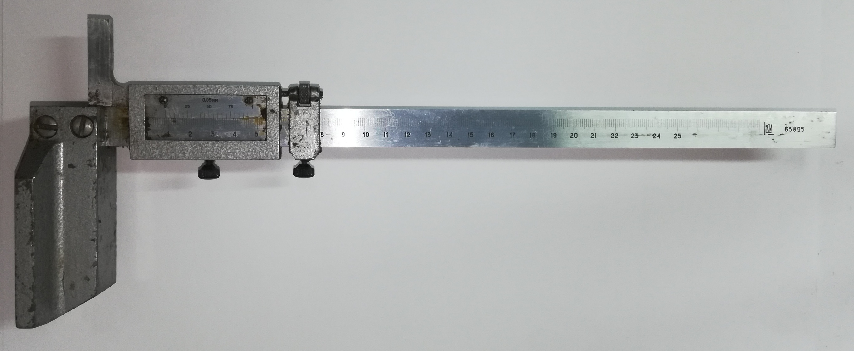 Штангенрейсмас ШР-250-0,05 0-250мм №63895 (некомплект)