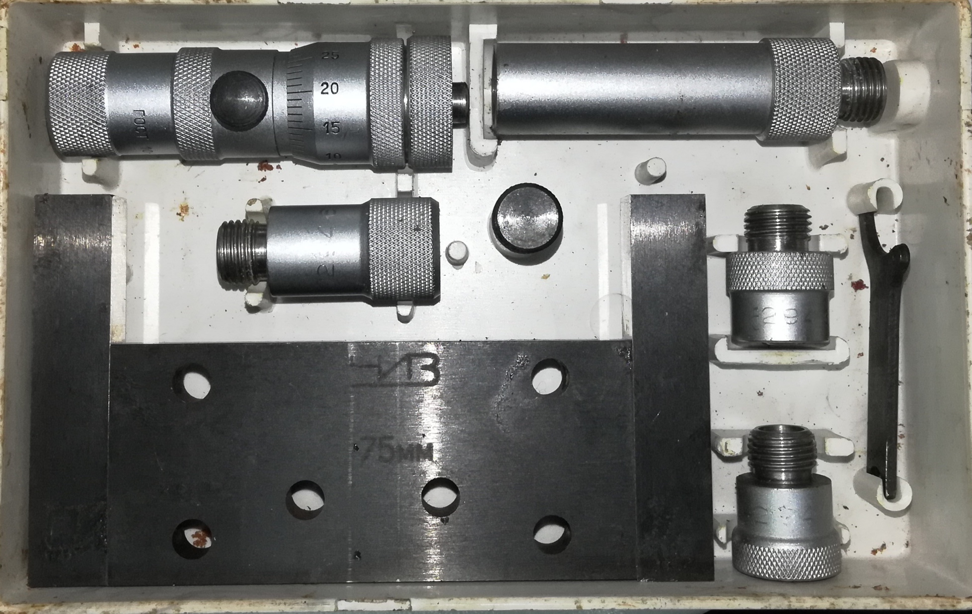 Нутромер Микрометрический НМ  75-175 (0,01) ГОСТ 10-75 №2946