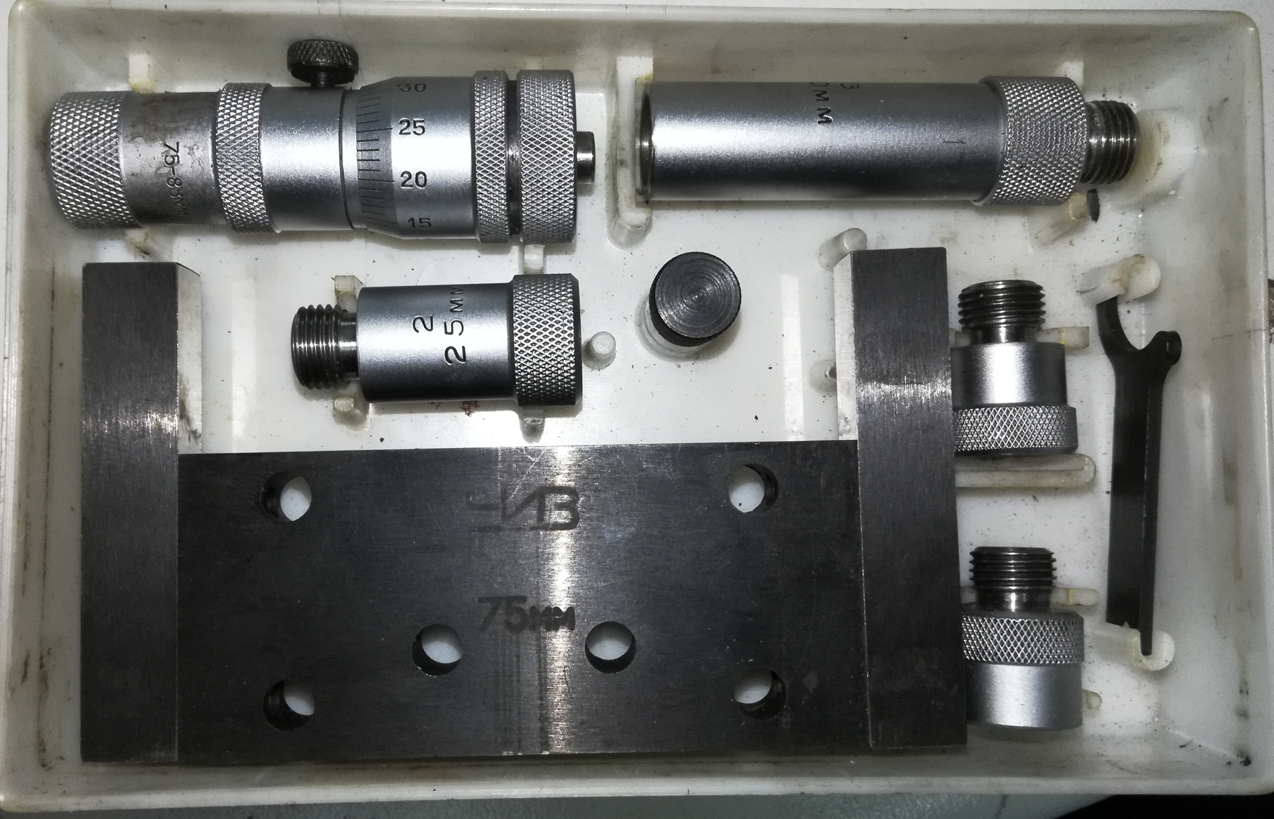 Нутромер Микрометрический НМ  75-175 (0,01) ГОСТ 10-75 №1758