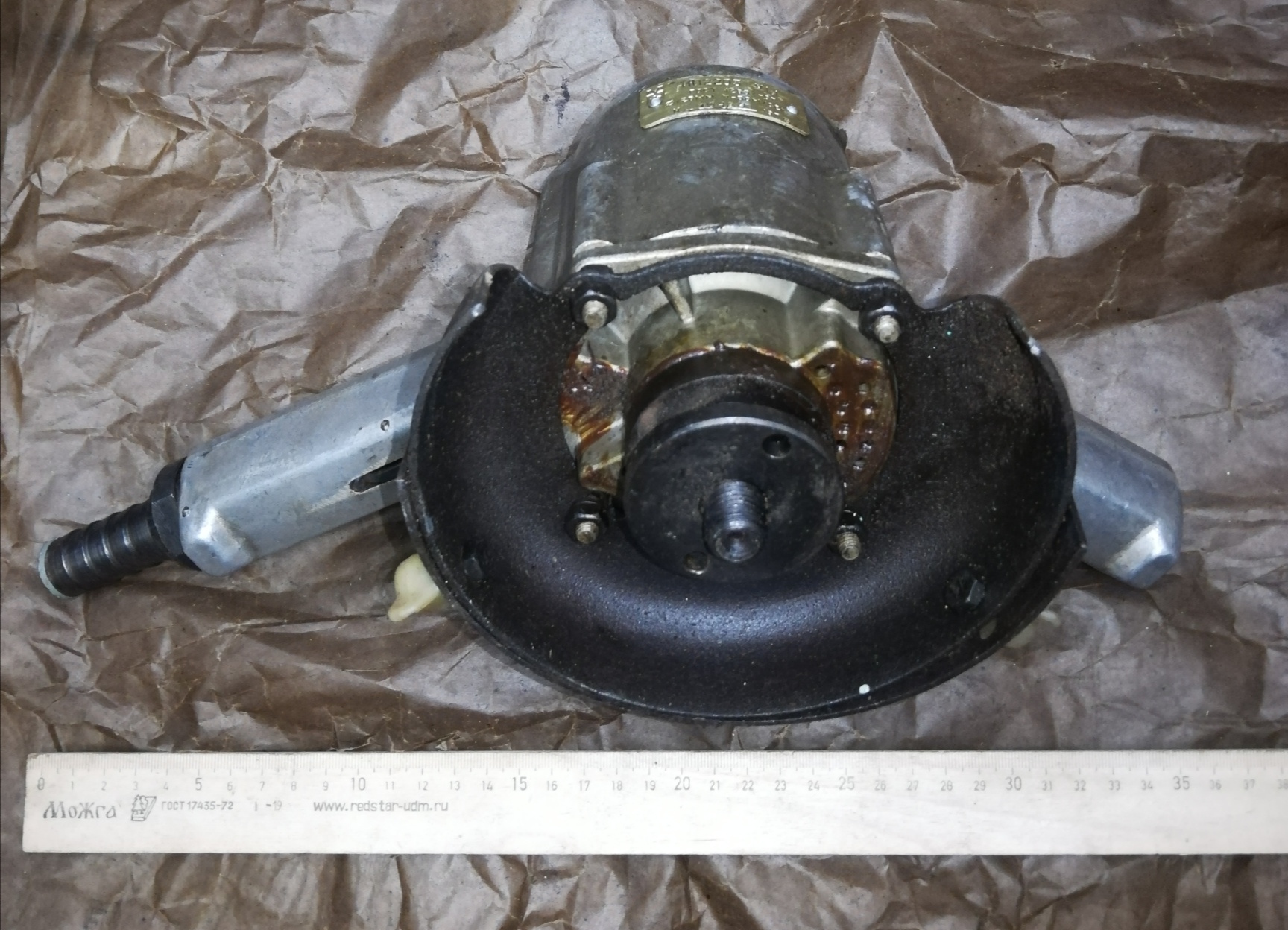 Торцевая пневмошлифмашинка ИП-2203 У1.1 Ф125 мм V-30 м/сек ГОСТ 12634-67