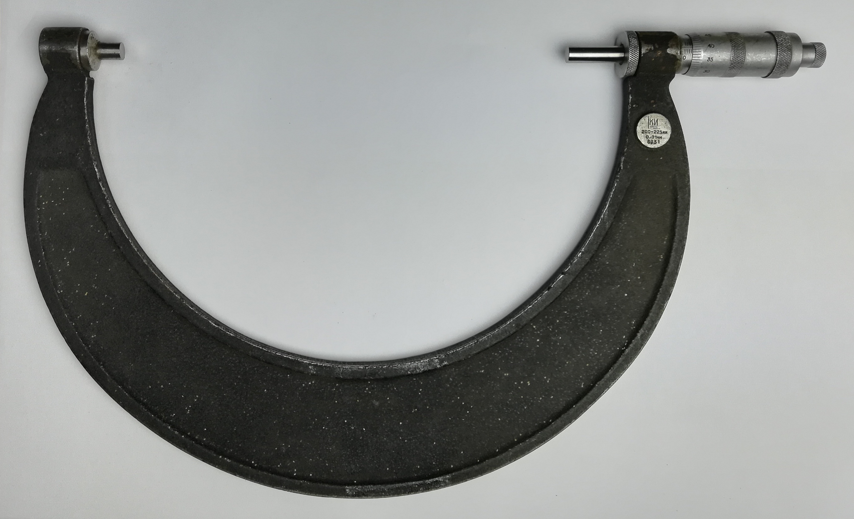 Микрометр Гладкий МК-225 200-225мм (0,01) (некомплект)