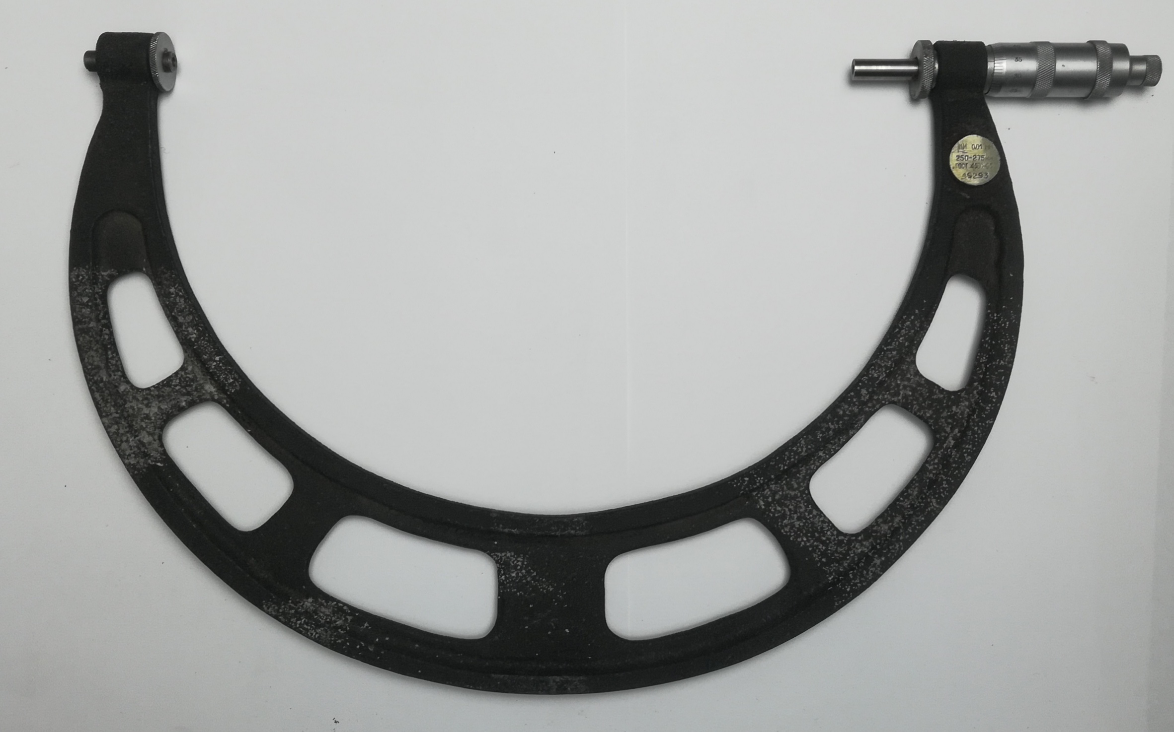 Микрометр Резьбовой МВМ-275 250-275мм (0,01) №49293 (некомплект)