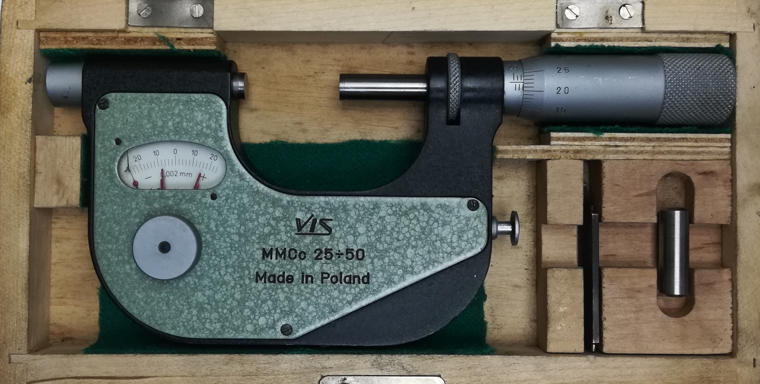 Микрометр Рычажный  25-50 МР-50 (0,002) т/с №8443772 Poland