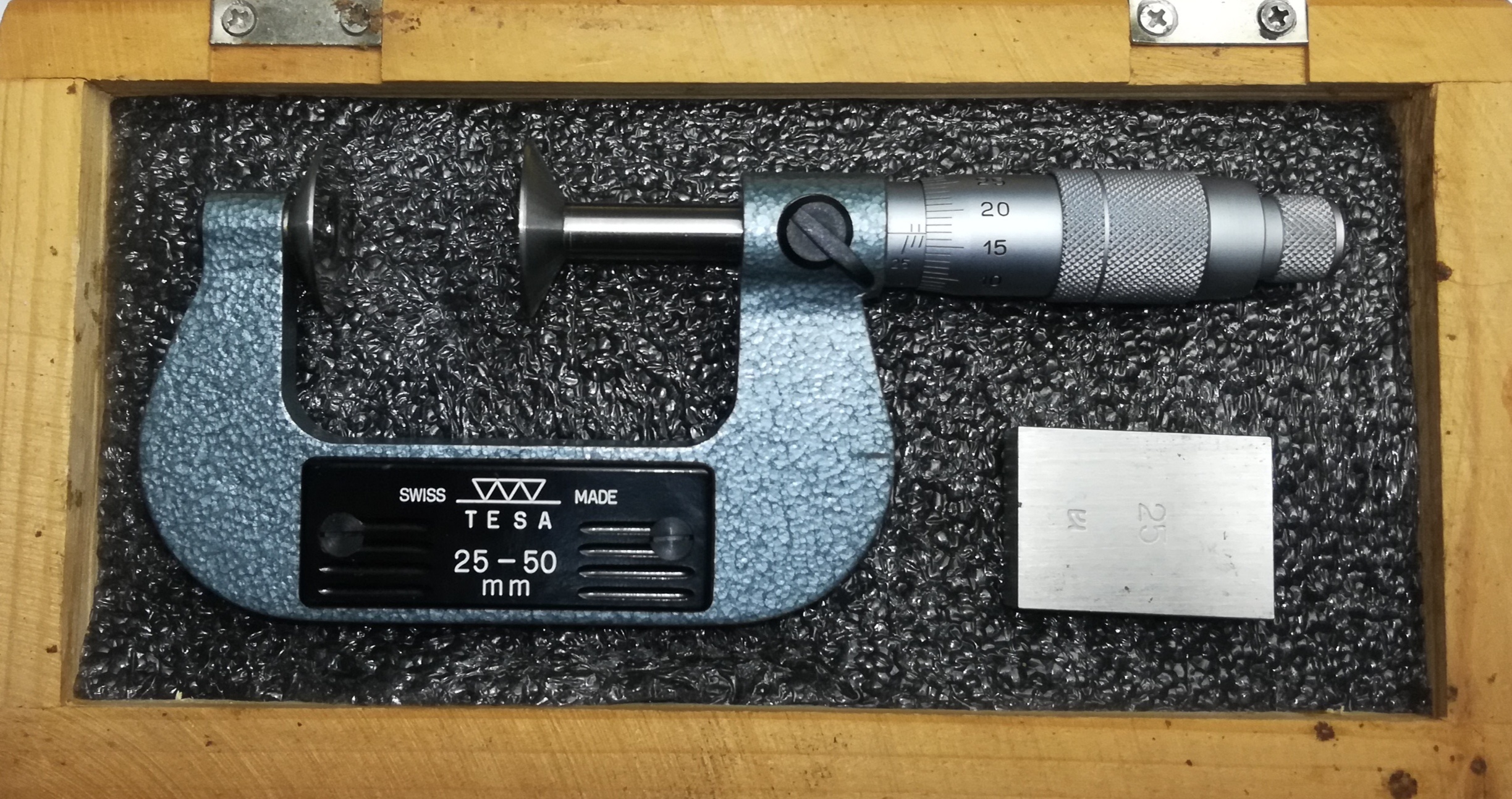 Микрометр Зубомерный  МЗ-50  25-50мм (0,01) TESA