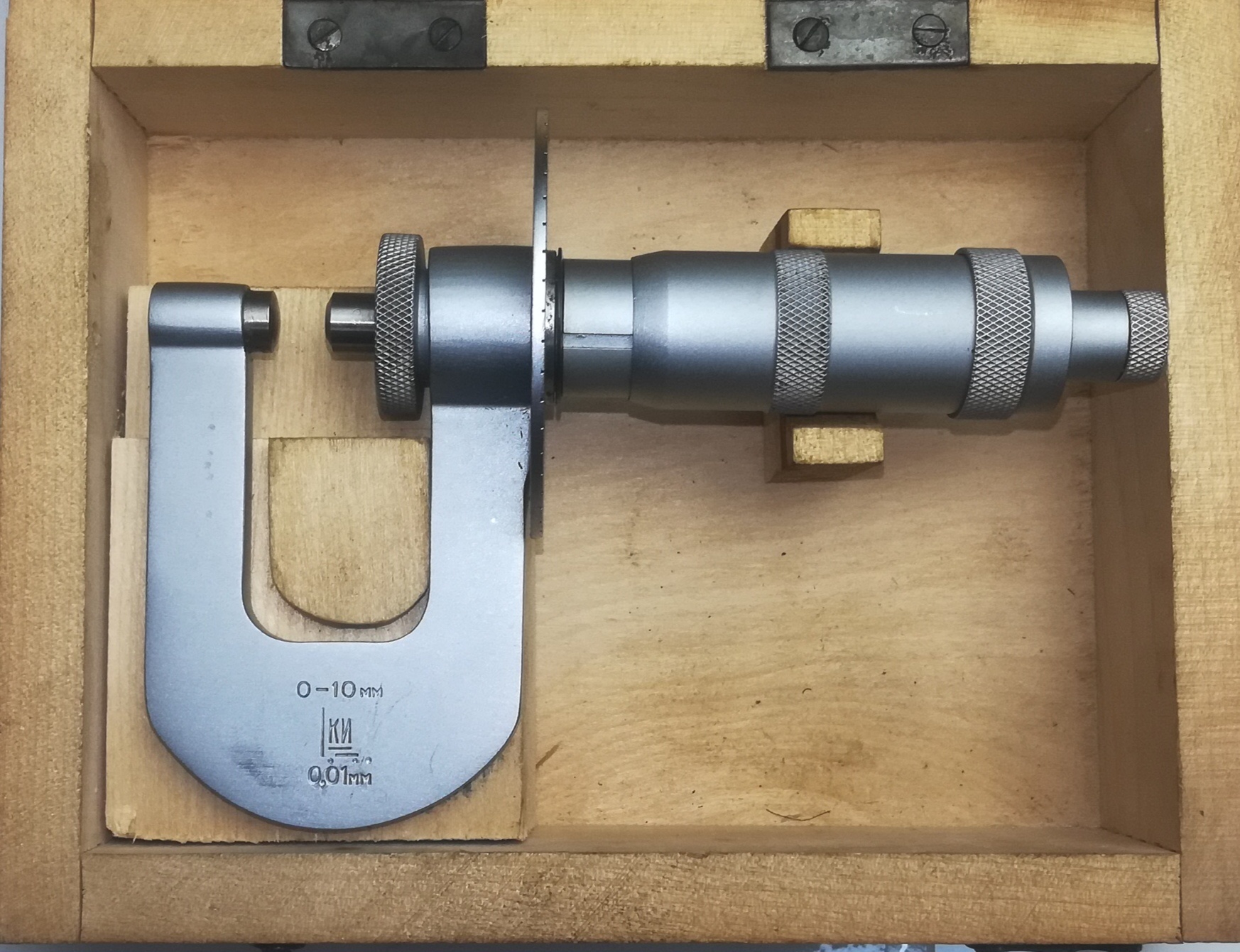 Микрометр Листовой МЛ-10 0-10мм (0,01) №5612