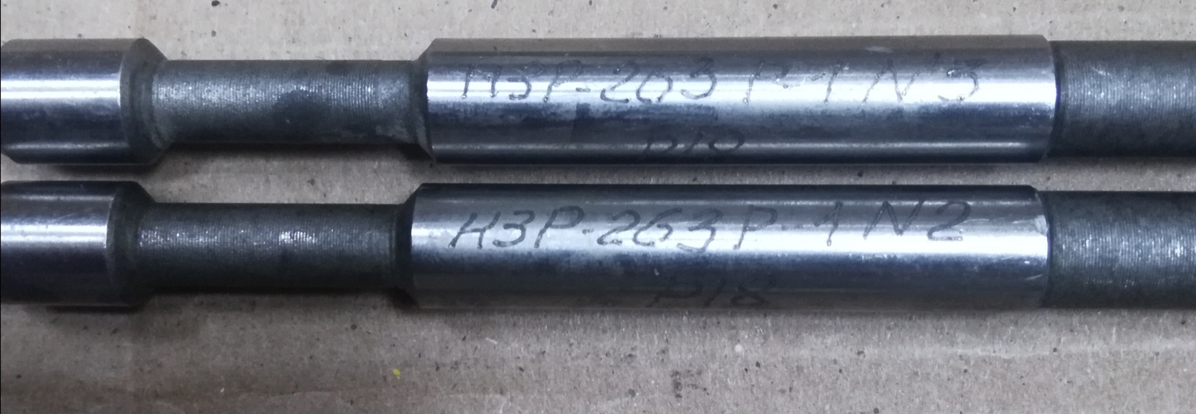 Протяжка круглая с лысками НЗР-263 Р-1 S 16Х13 мм L505 мм Р18 (№2,3)нет номера №1