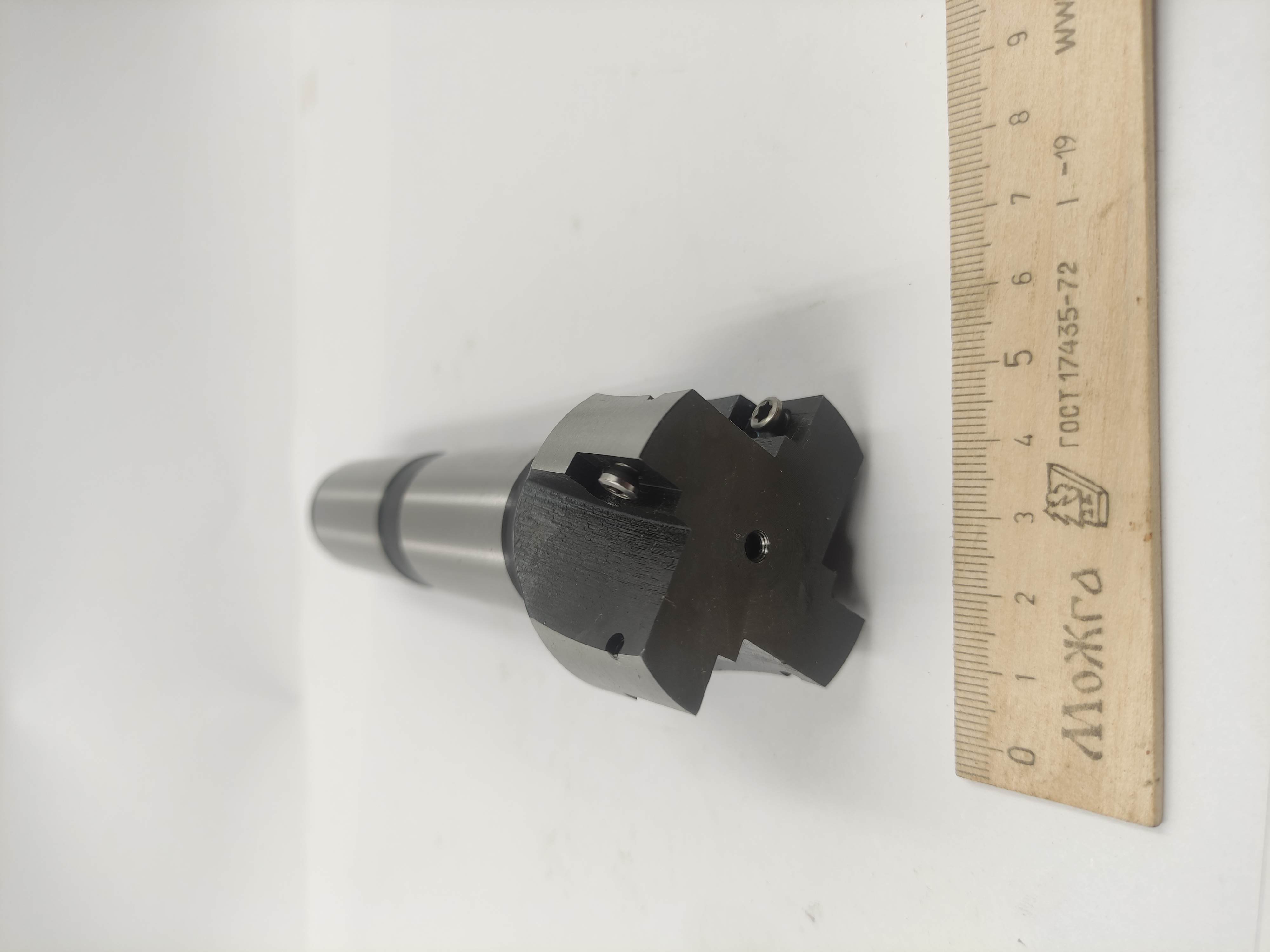Фреза корпусная  d50 концевая с мех.креплением КМ4  (BAP400R50T4 MTB4-M14)