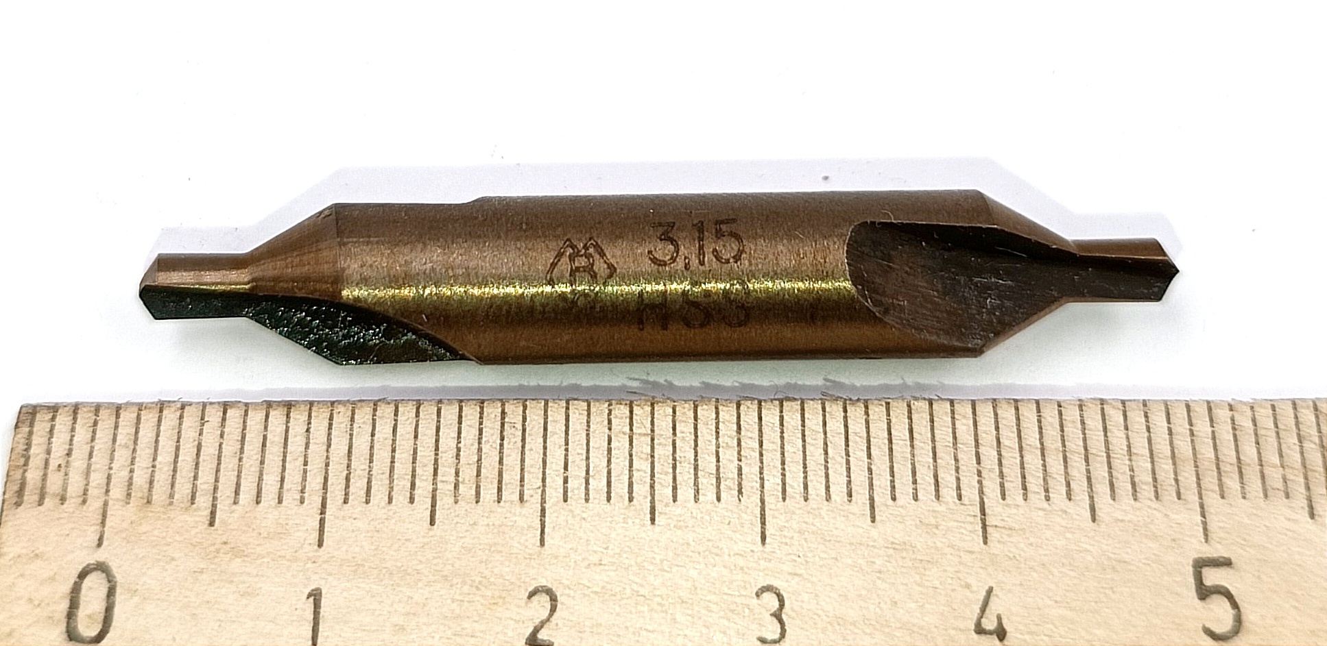 Сверло центровочное d 3,15 х 8 Р6М5 HSS тип А 2317-00065(к-т из 2 шт)
