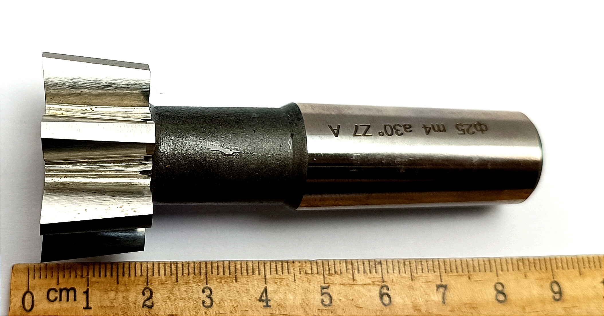 Долбяк хвостовой  m4,0 30° Ø25 z=7 HSS
