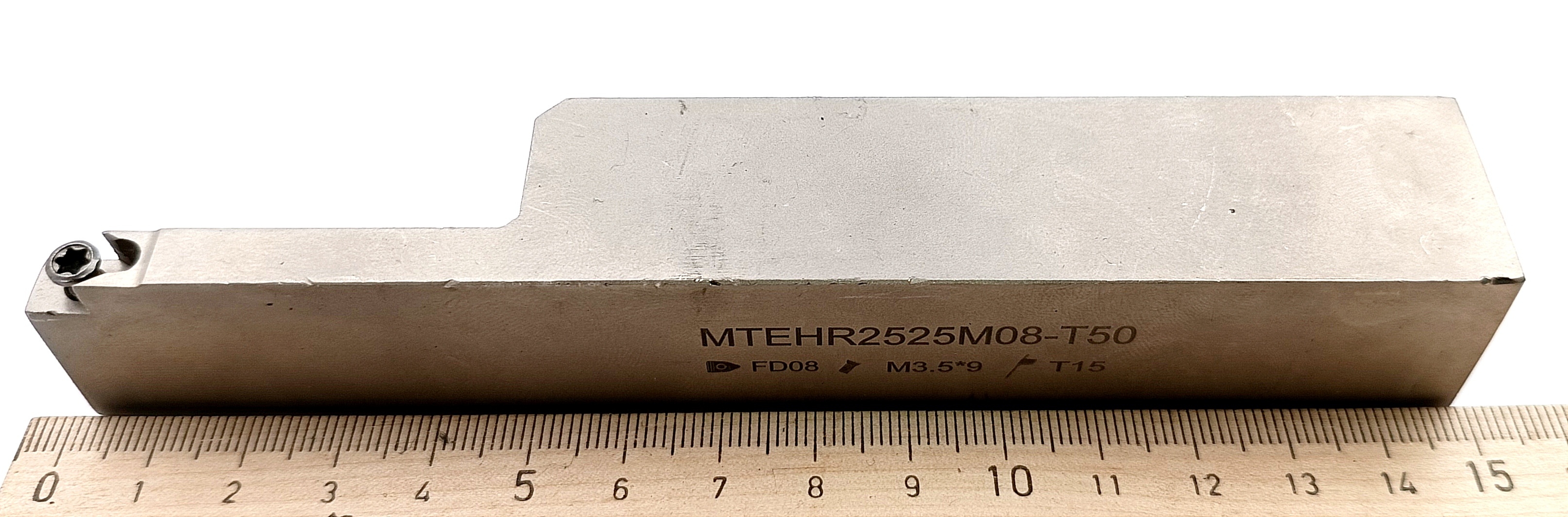 Державка канавочная наружная 8мм MTEHR 2525-M08-T50