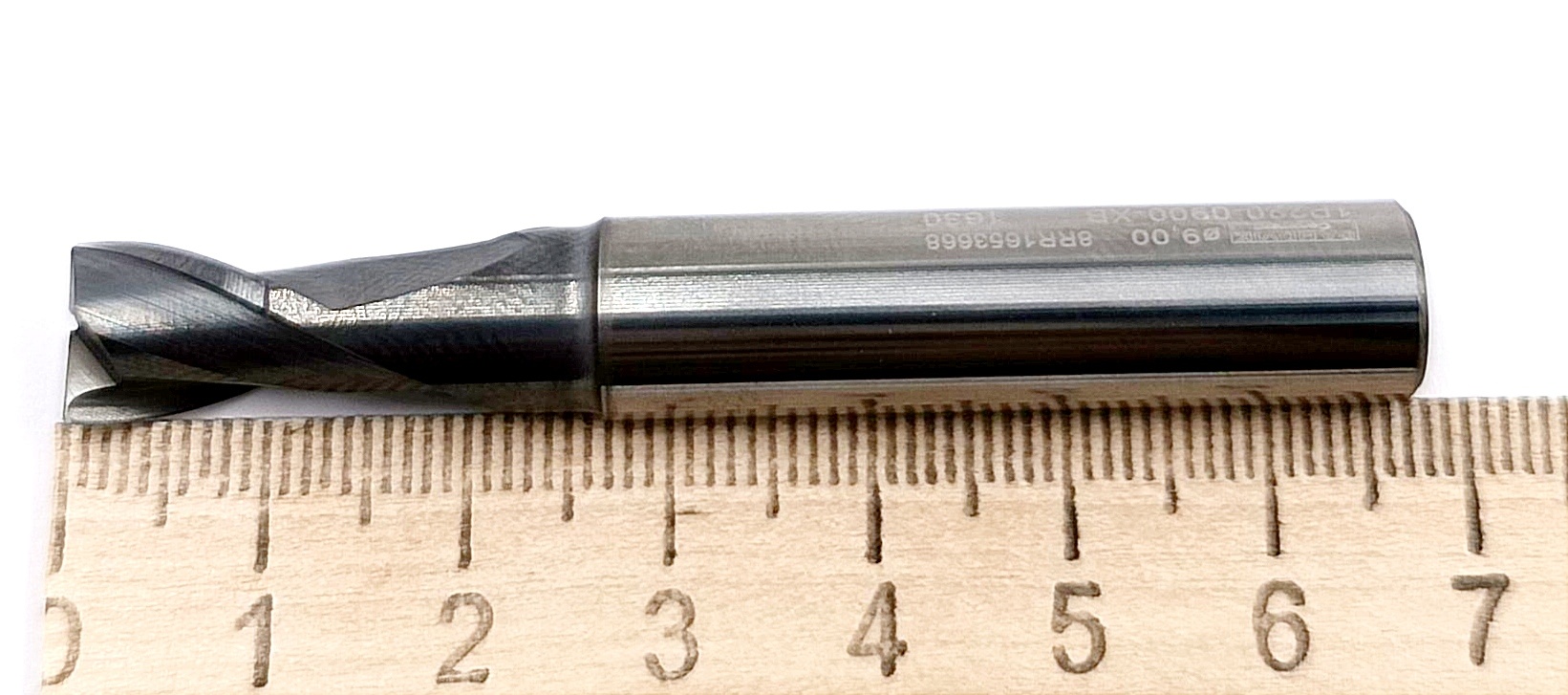 Фреза концевая  d9,0 z=2 твердосплавная с покрытием ц/х (1P220-0900-XB)