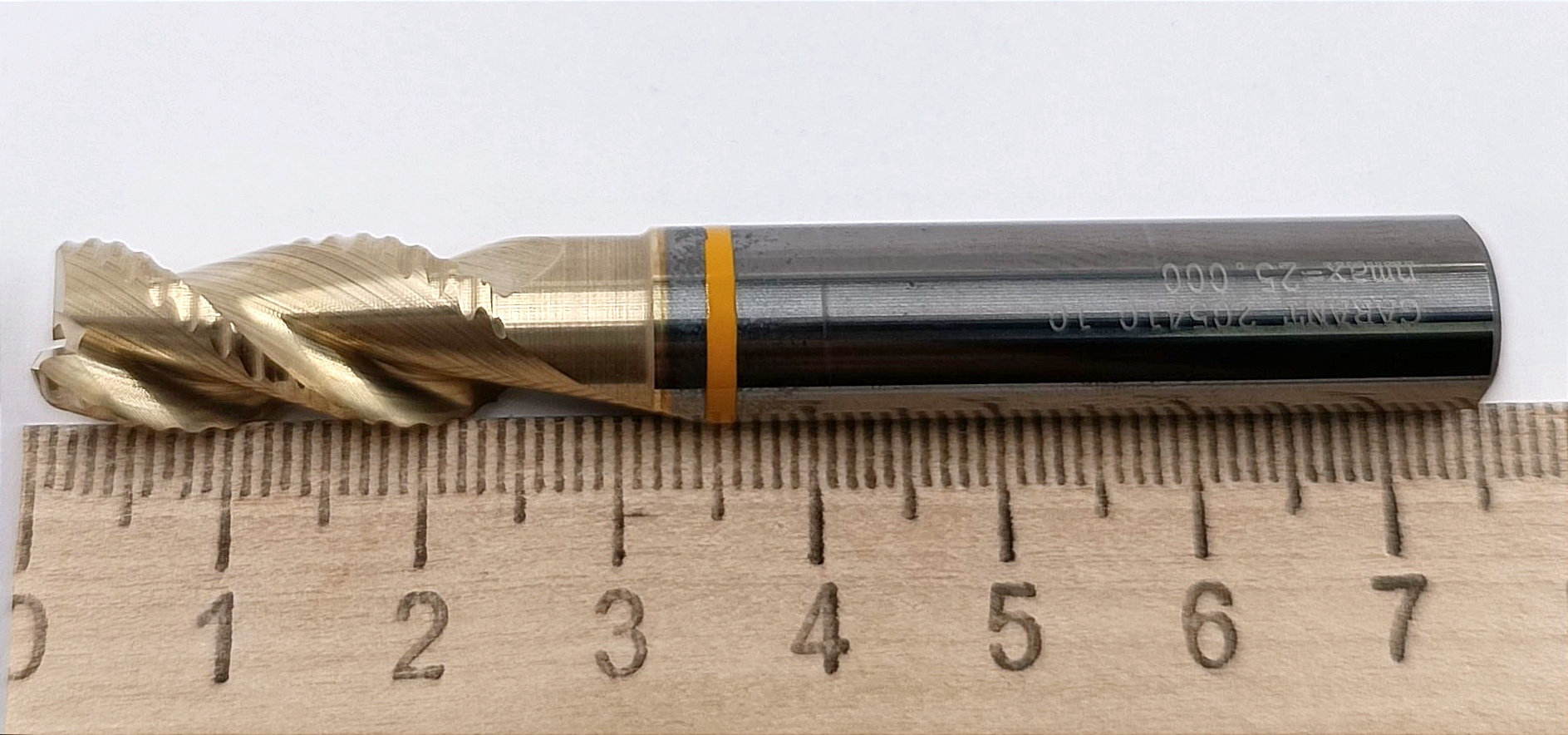Фреза концевая d10,0 z=3 твердосплавная черновая с покрытием ц/х (255410 10)