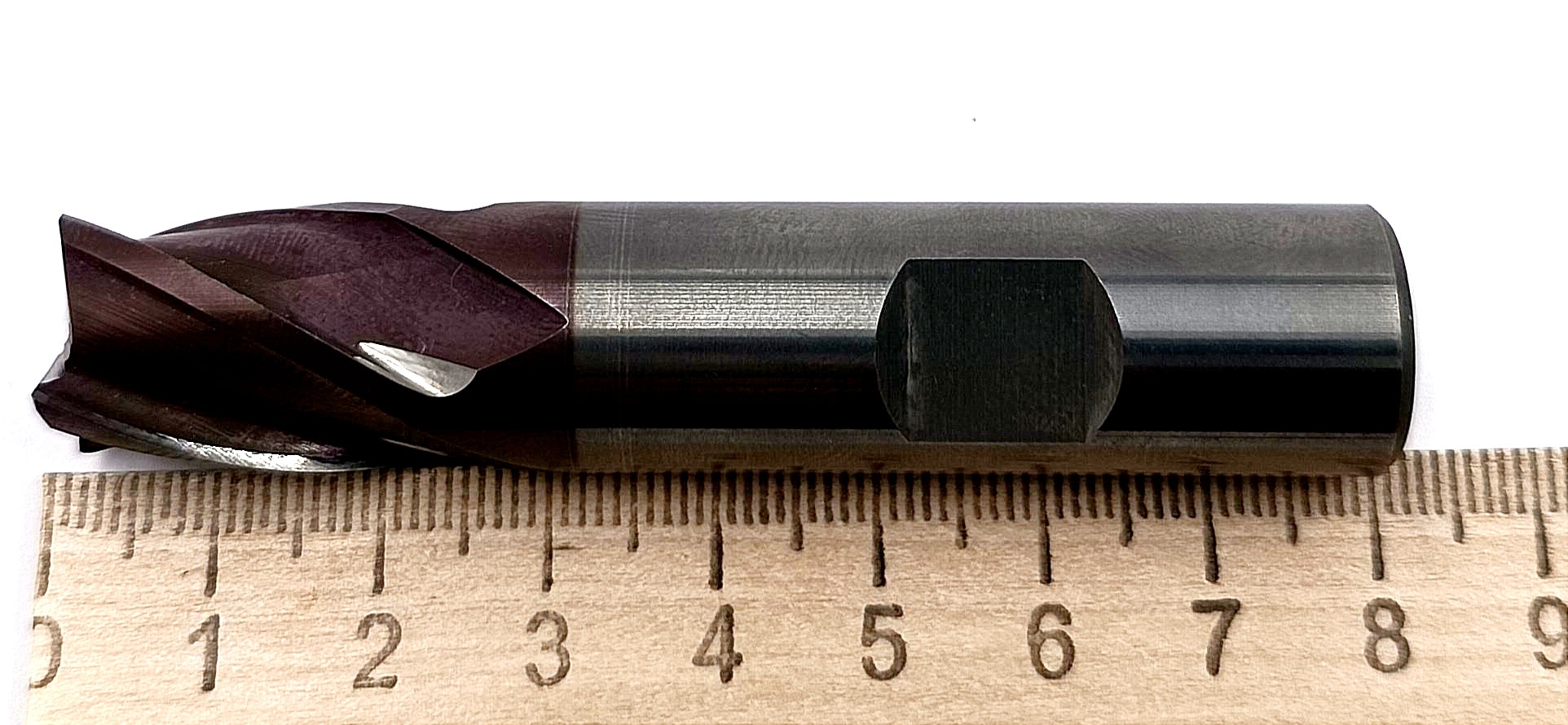 Фреза концевая d15,9 z=4 твердосплавная без покрытия ц/х (AF60140-160X TIALN) (переточенная)