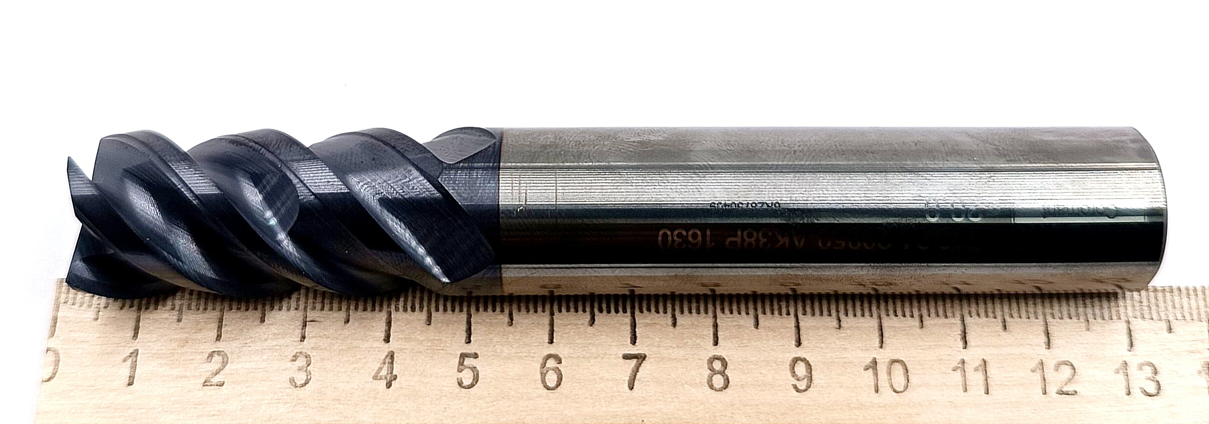 Фреза концевая d20,0х45х127 z=4 твердосплавная с покрытием ц/х (R216.34-20050-AK38P)