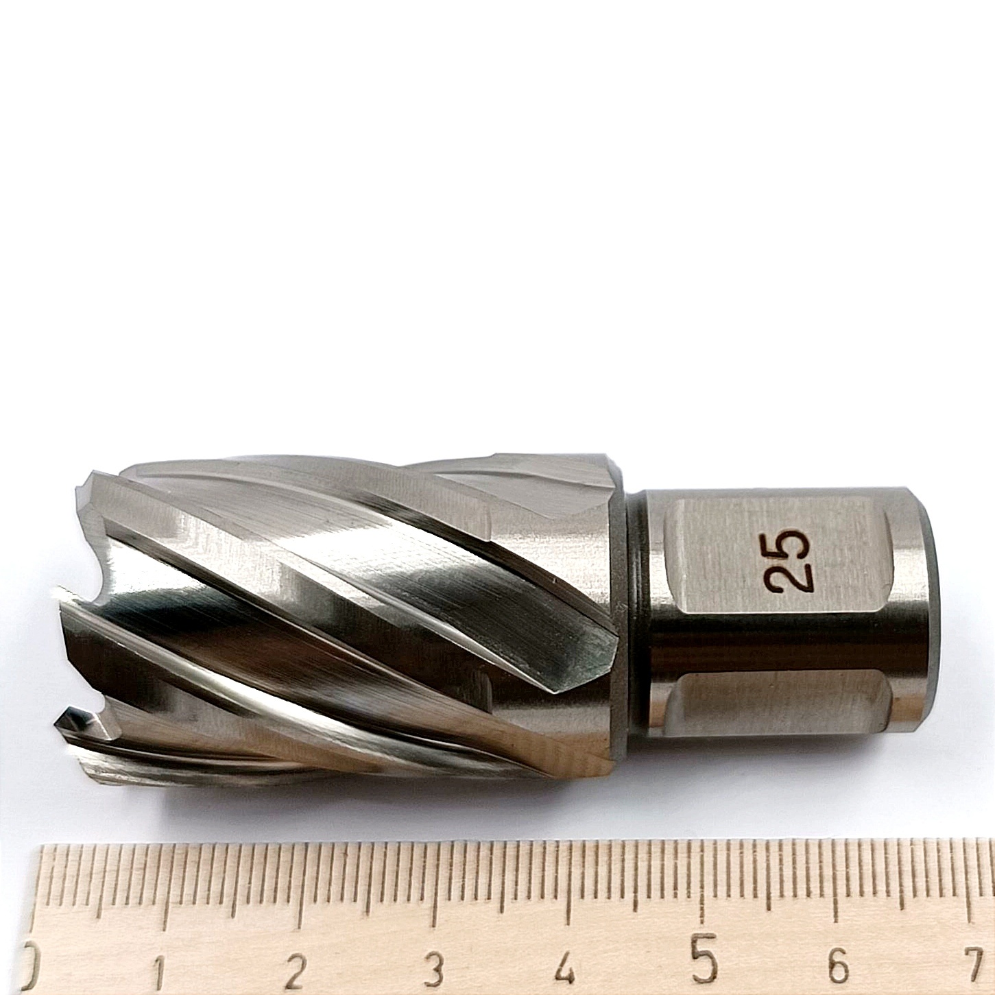 Сверло корончатое d25х30 HSS  (Weldon 19)