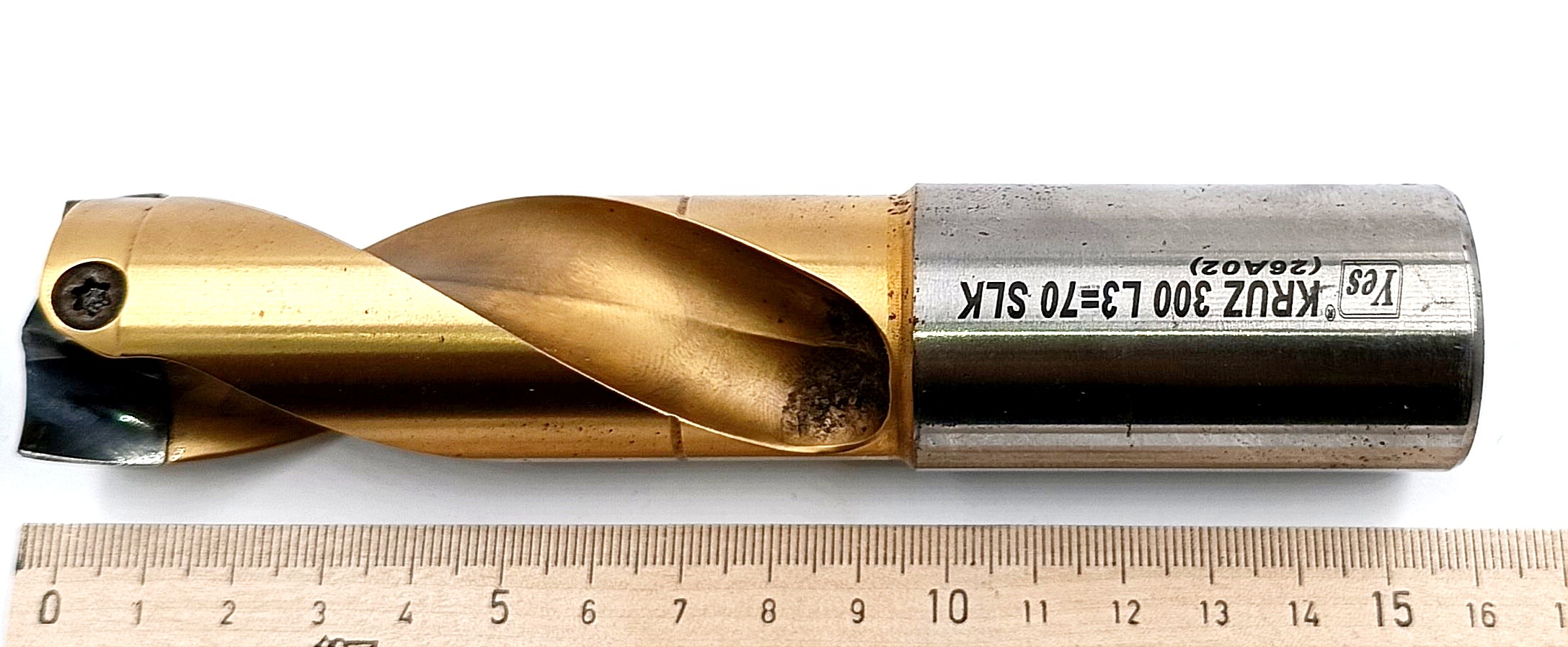 Сверло с мех.креплением пластин d30 (с СОЖ)(KRUZ 300 L3=70 SLK)