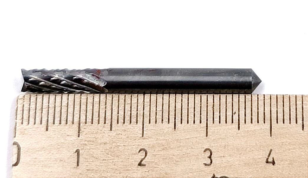 Фреза концевая  d4,0 z=8 твердосплавная ц/х (ВК6М)