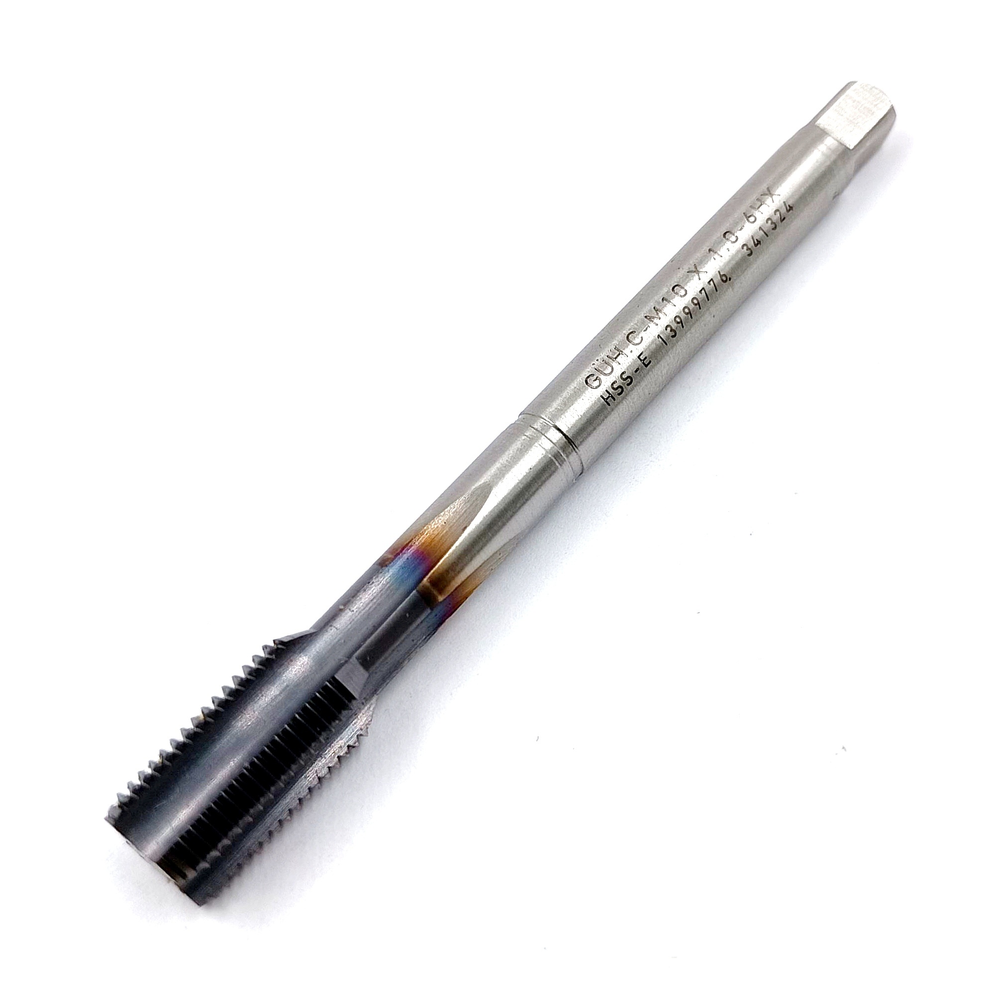 Метчик М10х1 6HX HSS-E прямой (POT) DIN 374