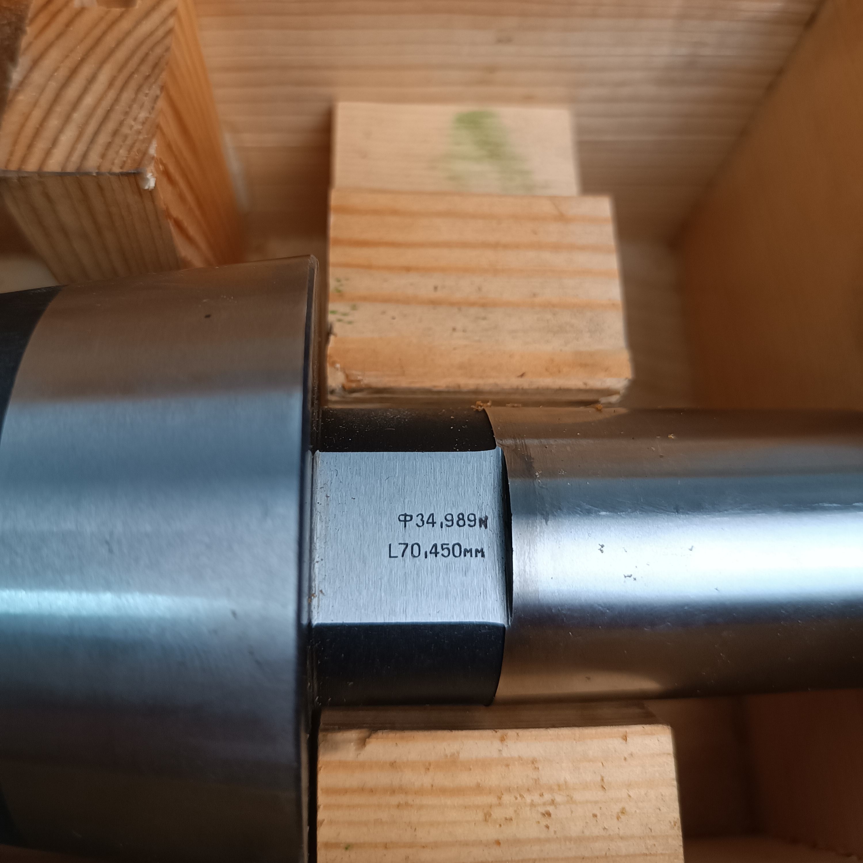 Оправка контрольная (скалка) ИСО50/ISO50 (d34,989 L70,450) "ЧИЗ"