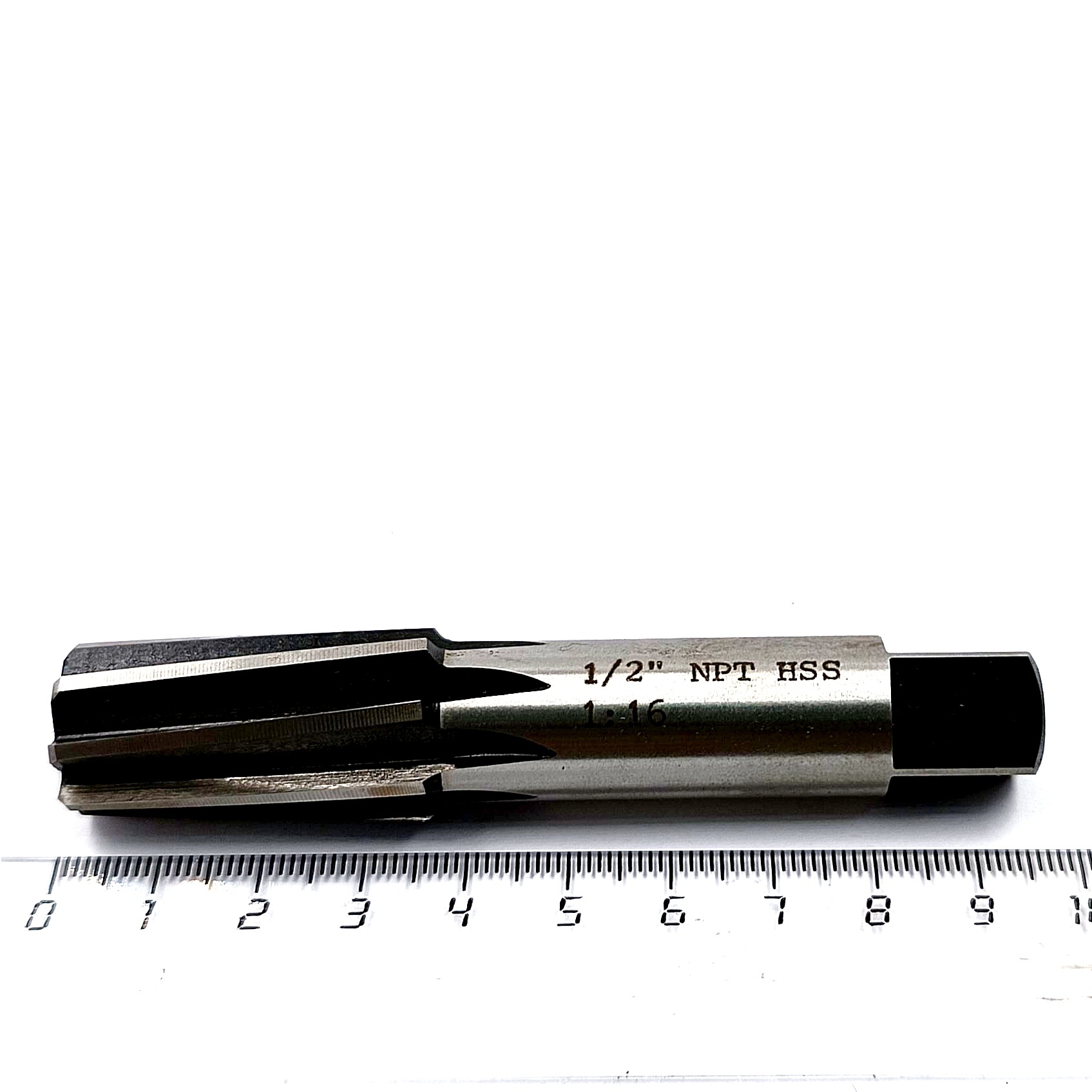 Развертка 1/2" NPT конусность 1:16 HSS