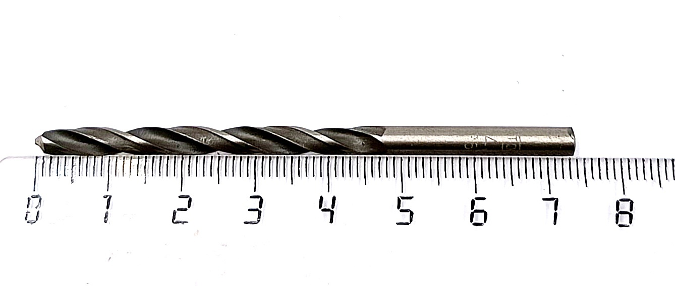 Сверло d 4,0 ц/х Р6М5 (к-т 5шт)
