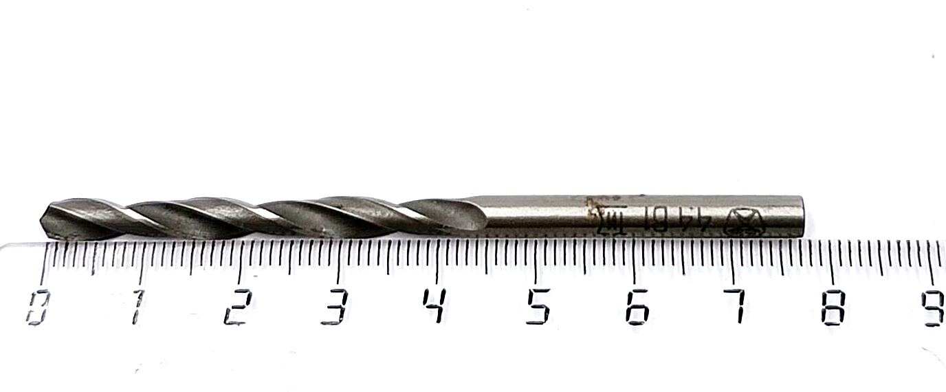 Сверло d 4,4 ц/х Р6М5 (к-т 5шт)