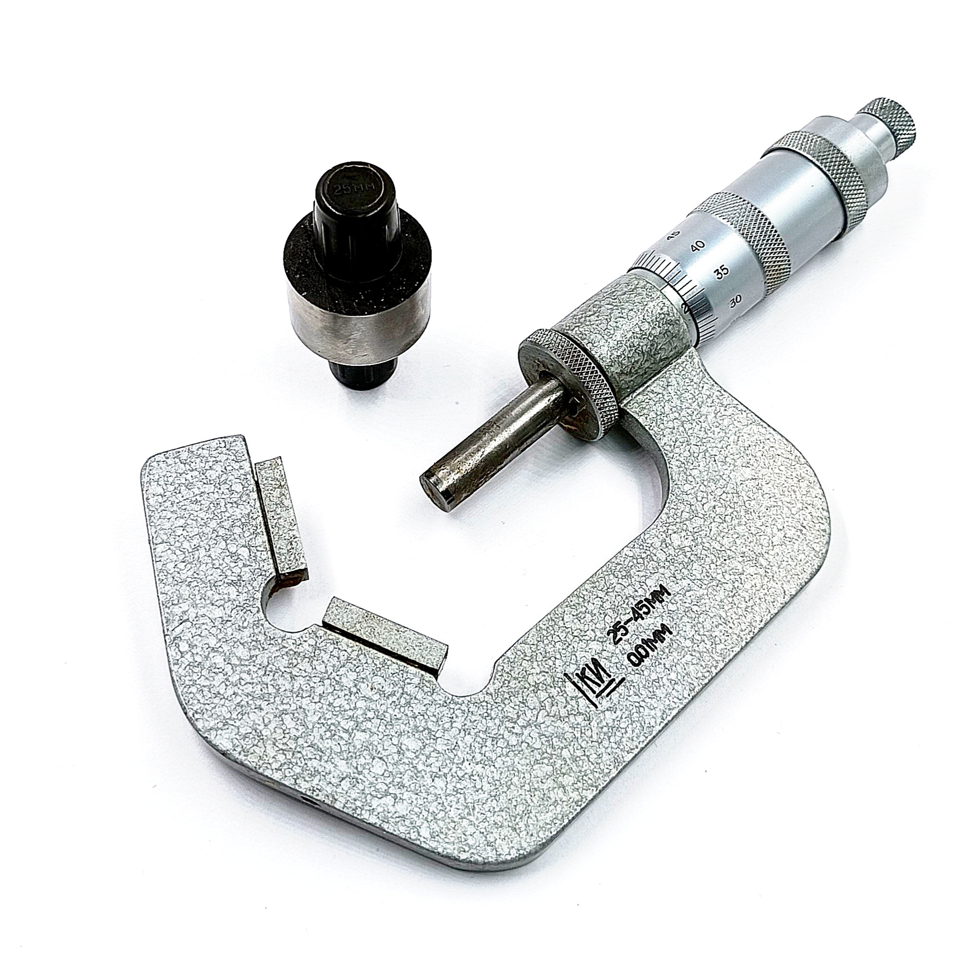 Микрометр призматический МСИ-45 25-45мм (0,01) т/с "КИ" ТУ 2-034-770-83