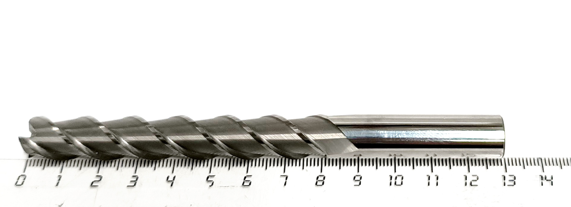 Фреза концевая d12,0 z=3 твердосплавная без покрытия ц/х L=130 (скол)