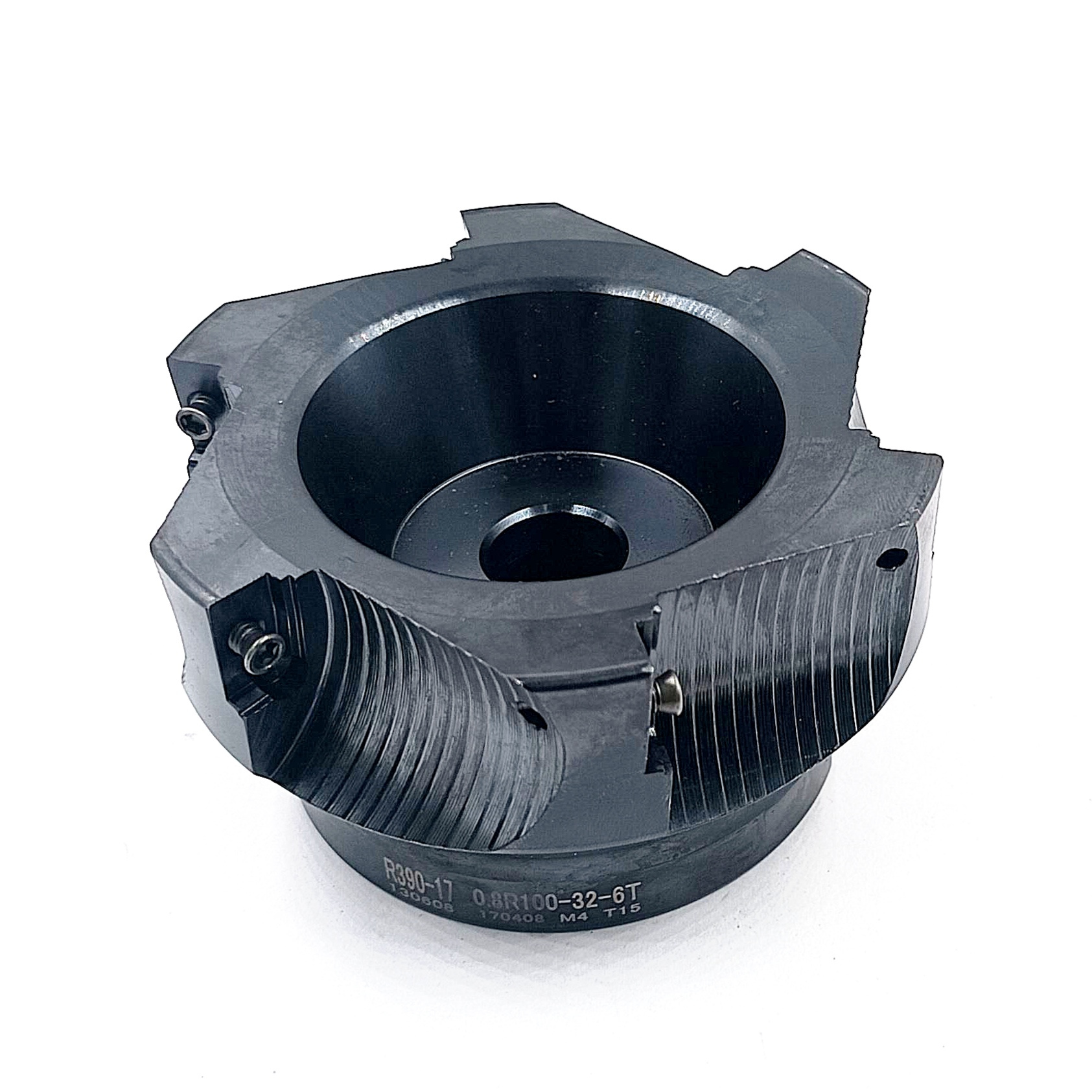 Фреза корпусная  d100 торцевая с мех.креплением (R390-17-100R0.8-32-6T)