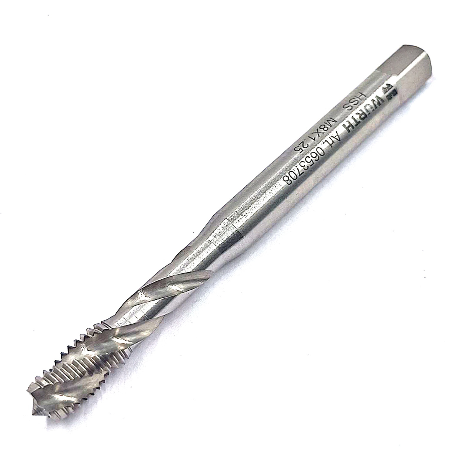 Метчик  М8х1,25 HSS винтовой SFT, DIN 371