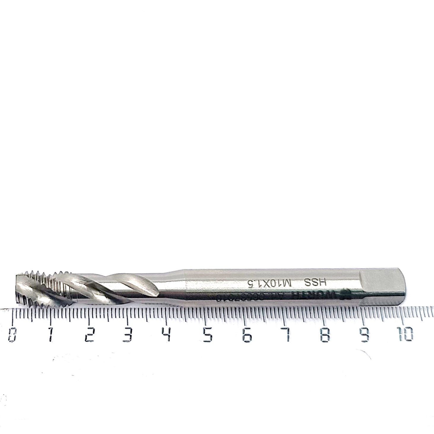 Метчик М10х1,5 HSS винтовой (SFT) DIN 371