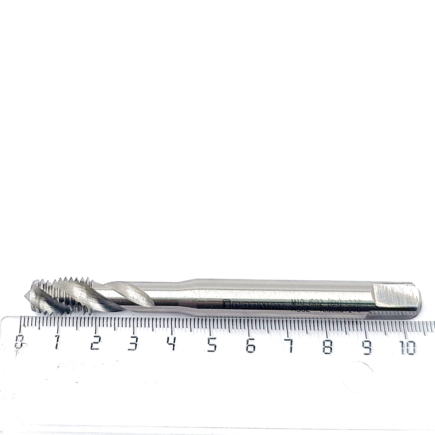 Метчик М10х1,5 ISO2(6H) HSS-E винтовой (SFT) DIN 371/C