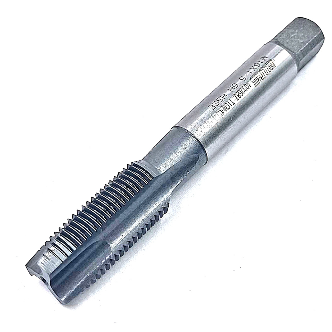 Метчик М16х1,5 HSSE 6Н прямой (POT), покрытие-TICN-C