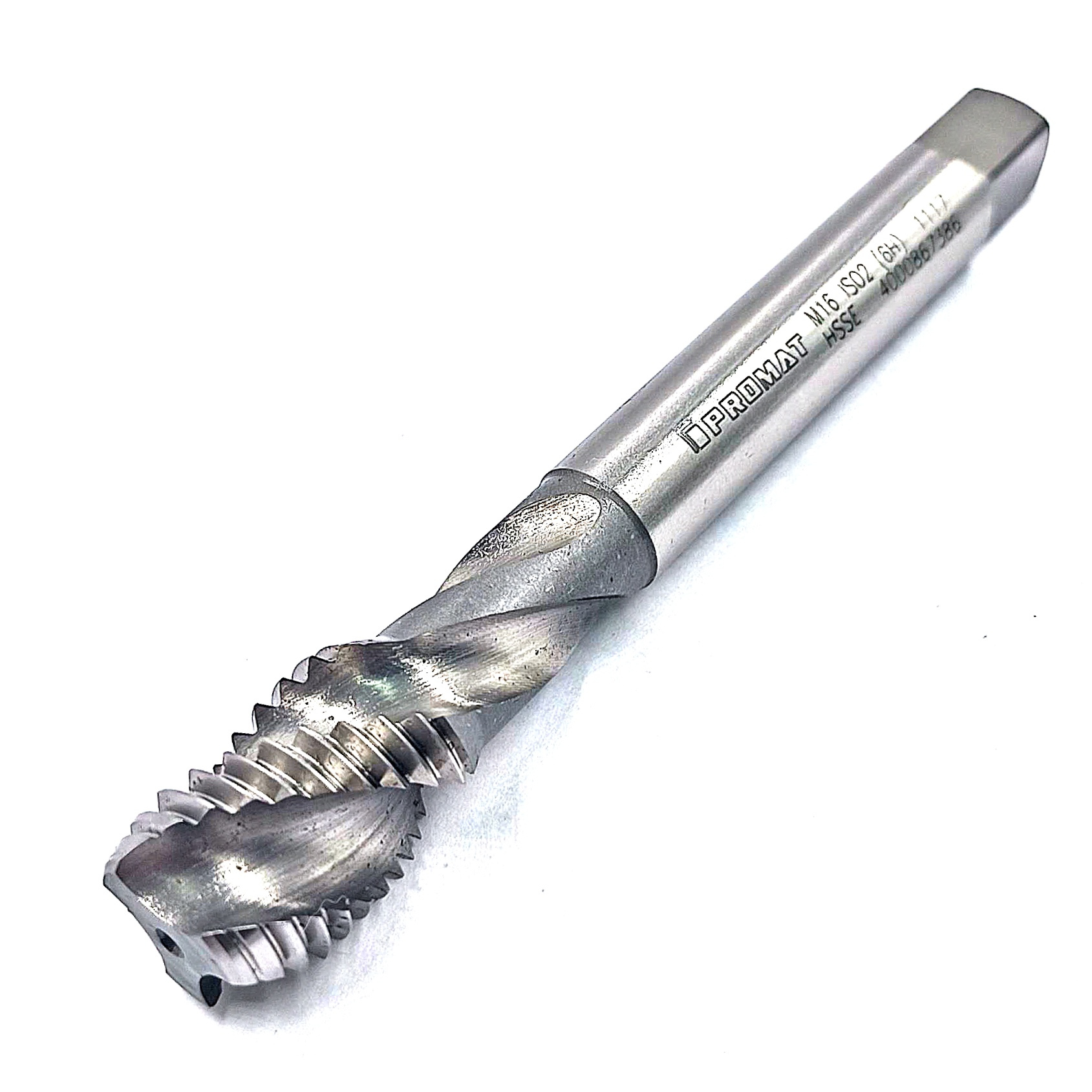 Метчик М16х2 ISO2/6H HSSE винтовой (SFT) DIN376/C