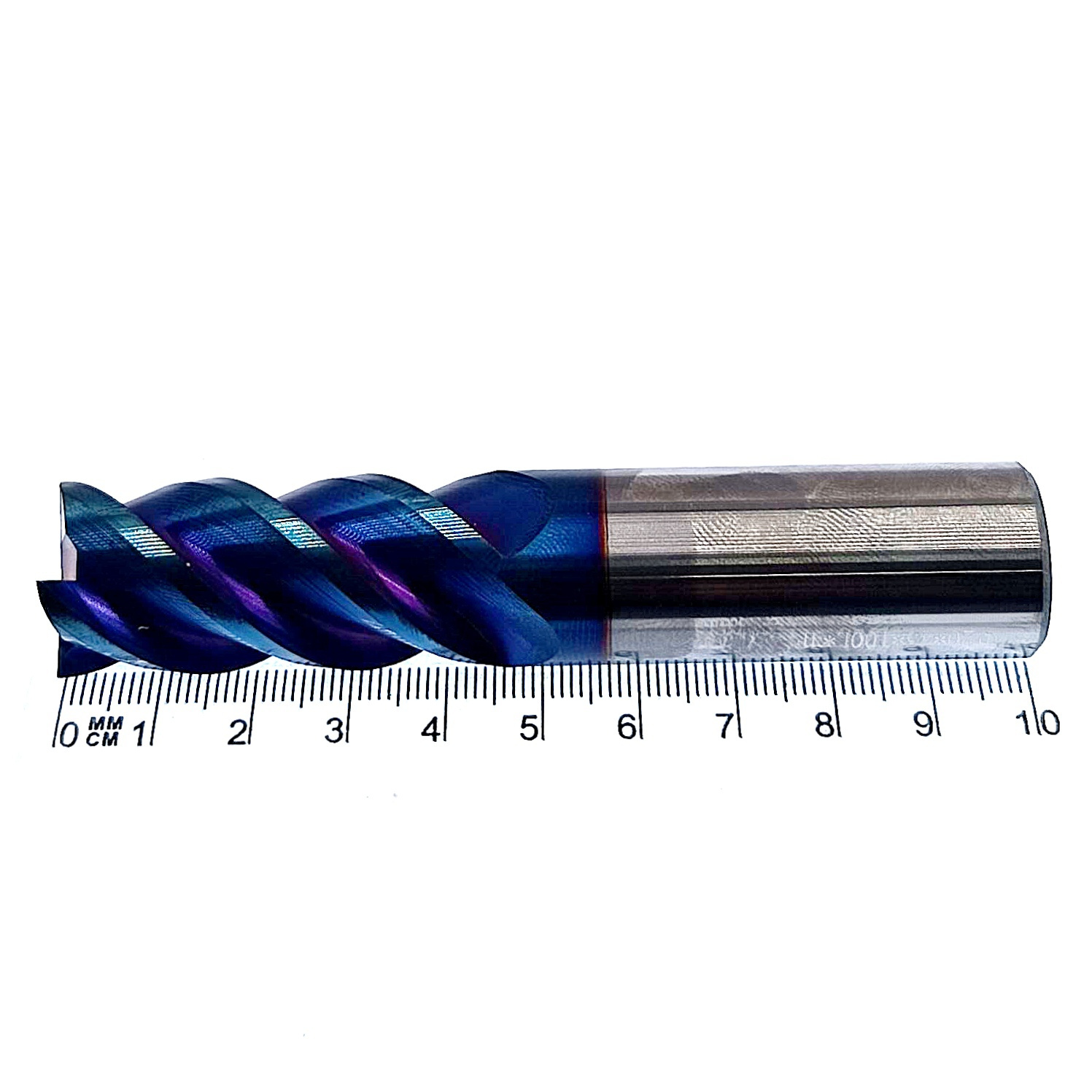 Фреза концевая  d20,0х45х100 z=4 твердосплавная c покрытием ц/х (65 HRC)