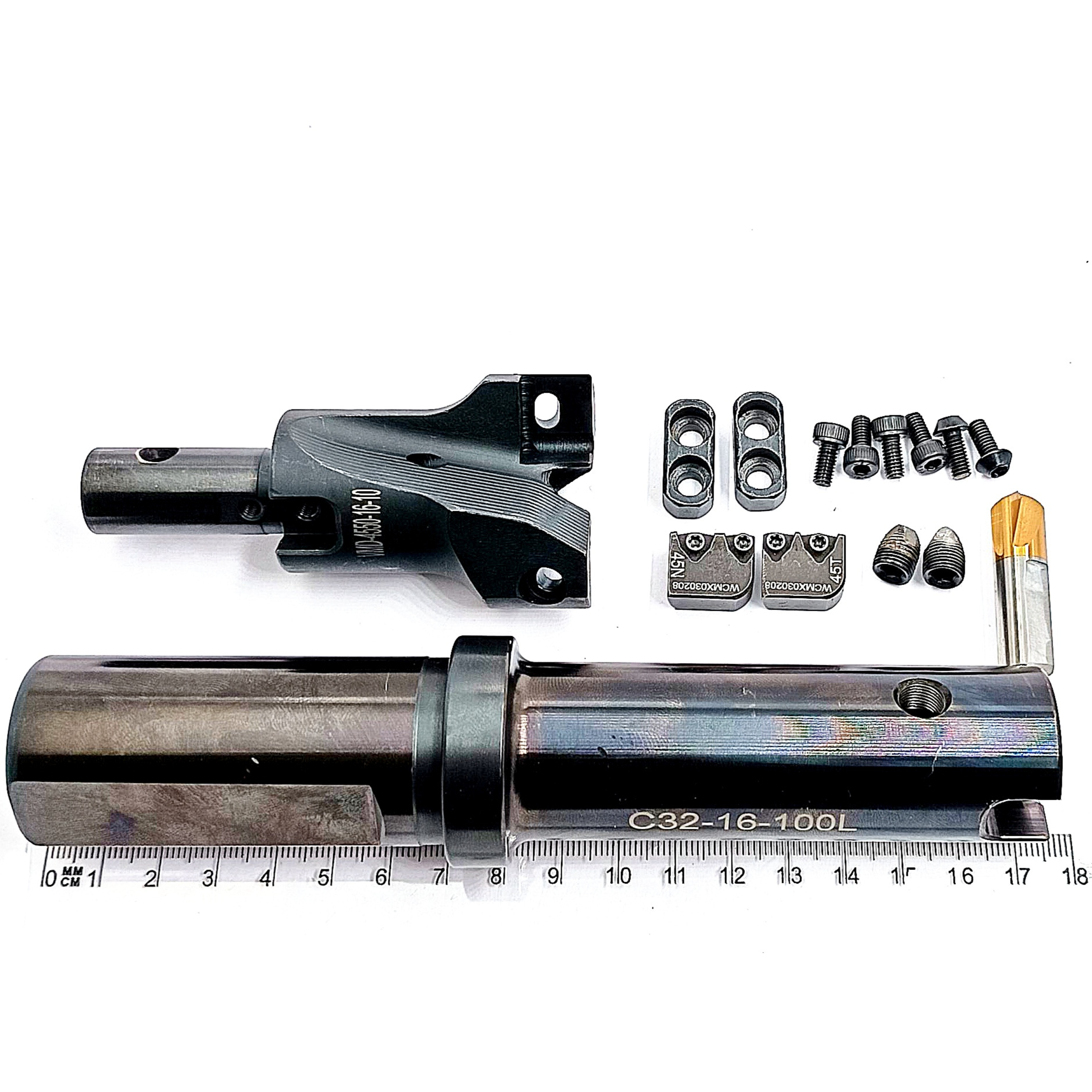 Сверло корпусное d45-50 с мех.креплением (VMD4550-16-10 C32-16-100L) с СОЖ