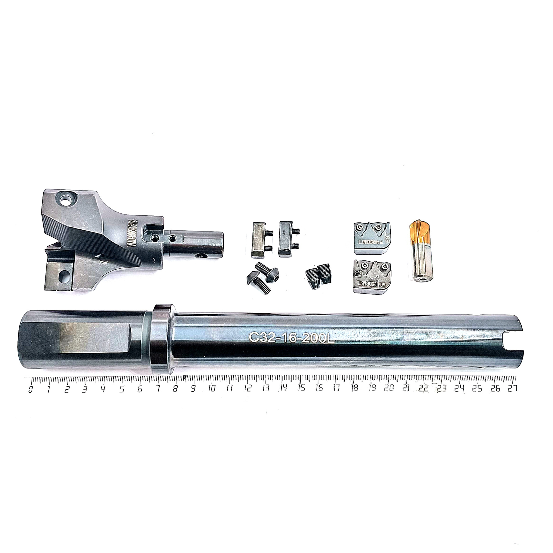Сверло корпусное d60-65 с мех.креплением (VMD60-65-16-10 C32-16-200L) с СОЖ