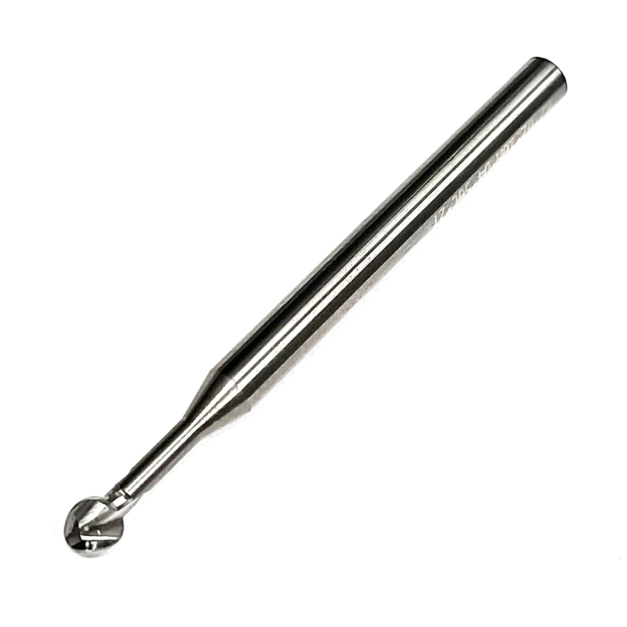 Борфреза сферическая твердосплавная ц/х d4 R2 z=2