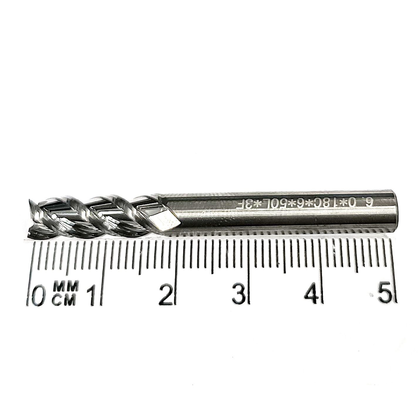 Фреза концевая  d6,0х18х50 z=3 твердосплавная ц/х