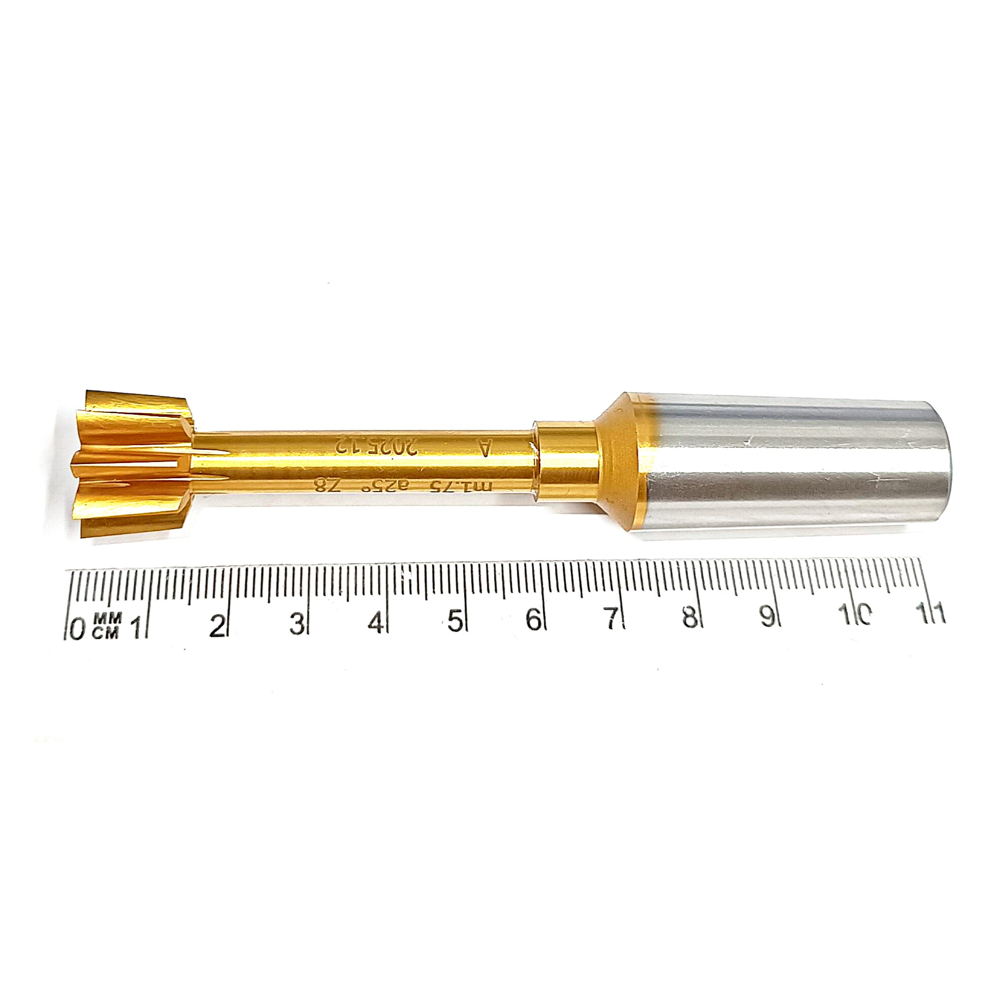 Долбяк хвостовой  m1,75 25° Z=8 Кл-А