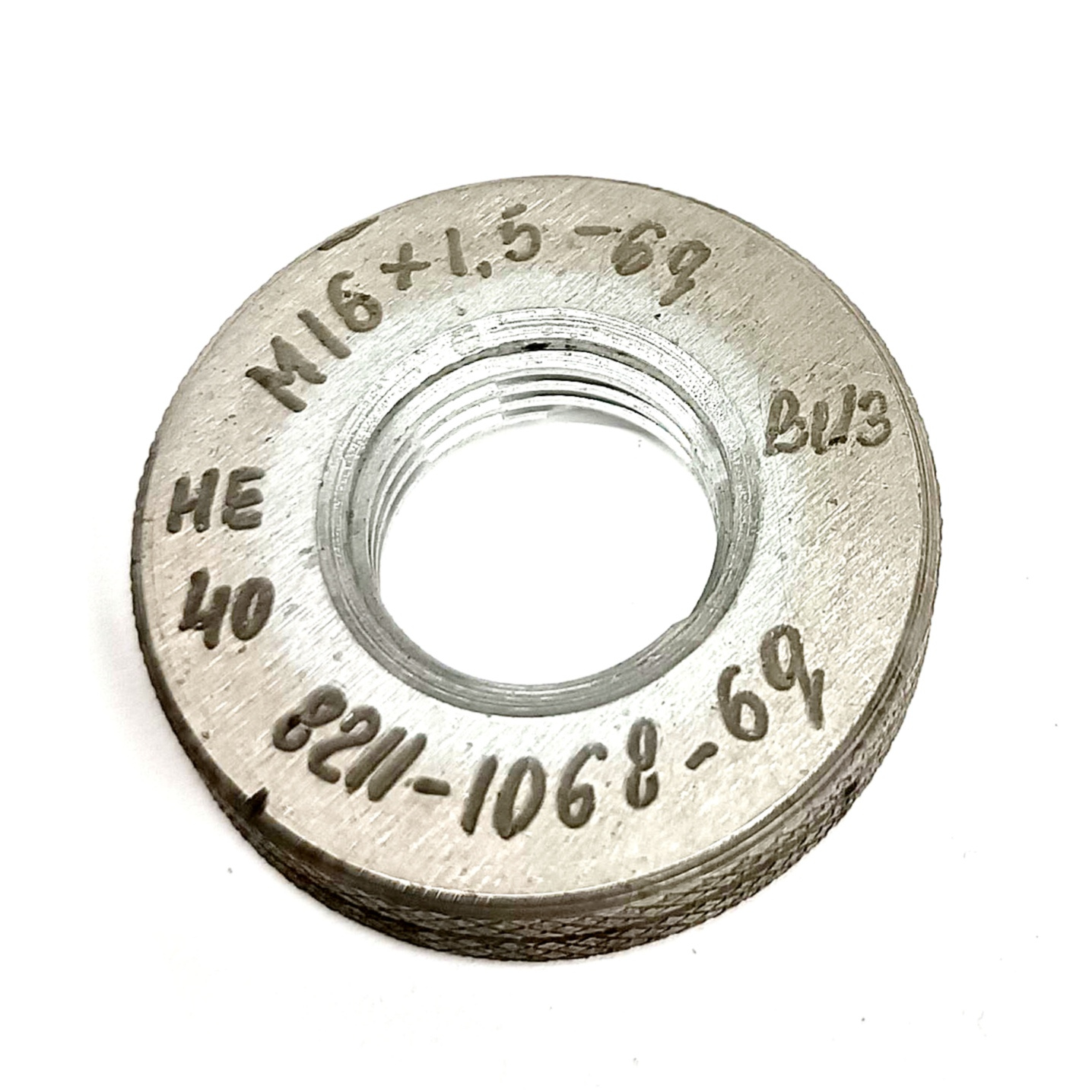 Калибр-кольцо резьбовое М16х1,5 (НЕ 6g) (8211-1068)