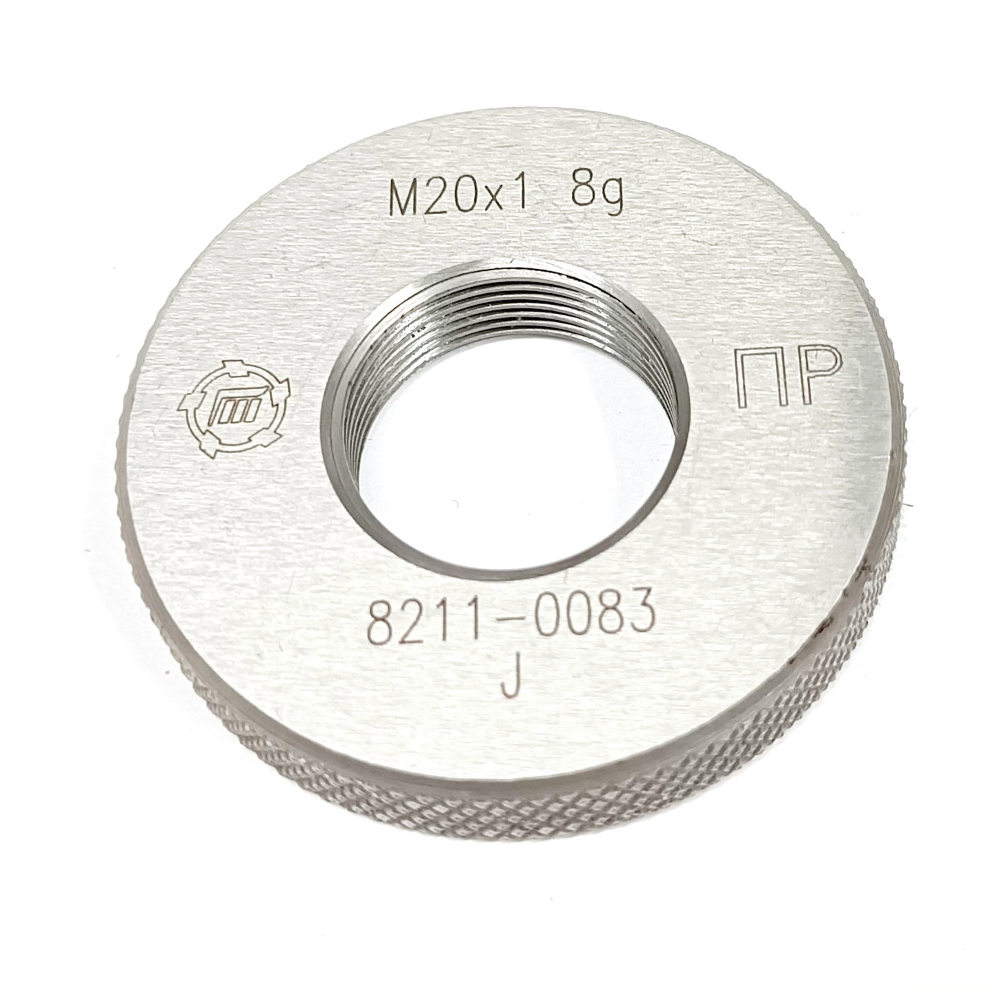 Калибр-кольцо резьбовое М20х1 (ПР 8g) (8211-1083)