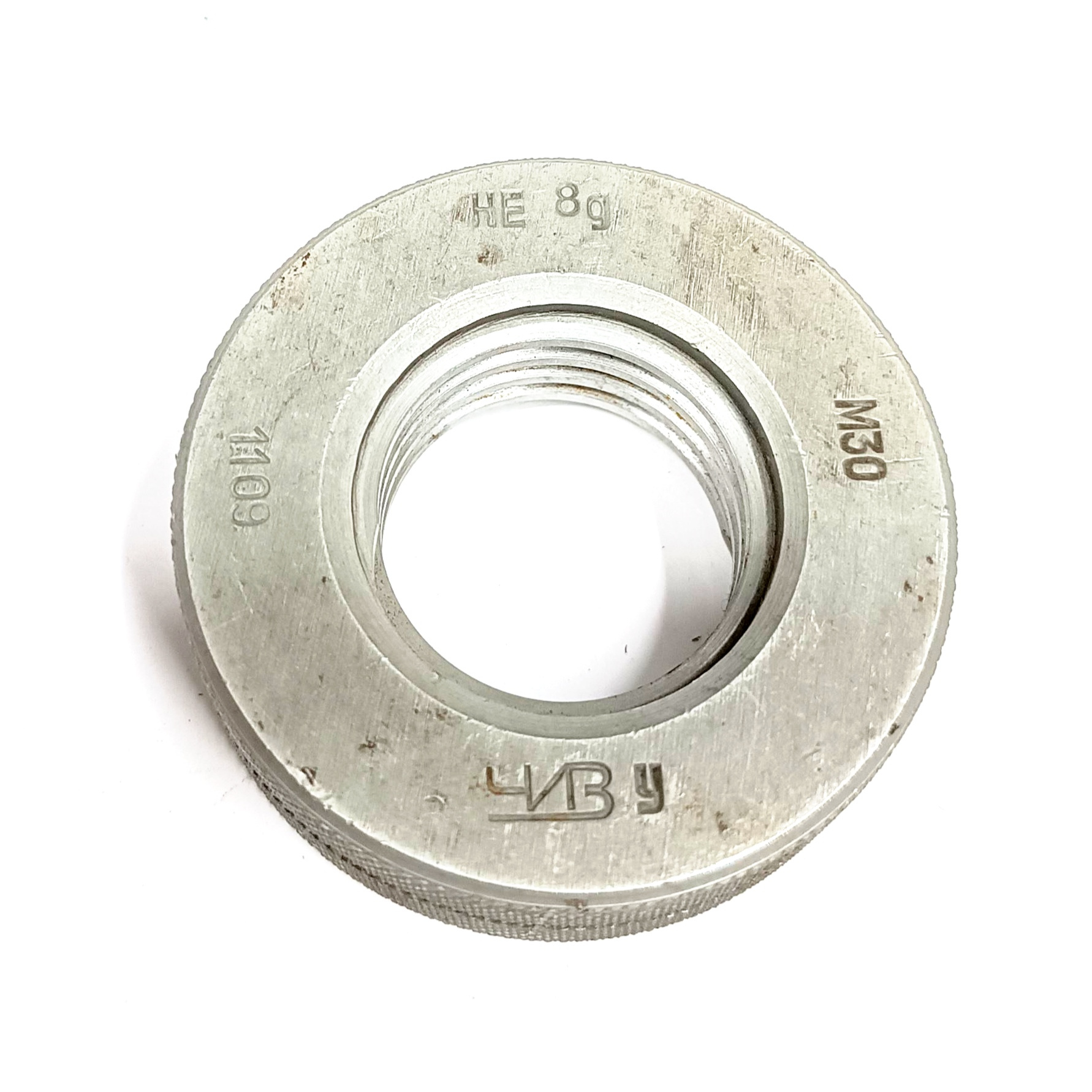 Калибр-кольцо резьбовое М30х3,5 (НЕ 8g) (8211-1109)